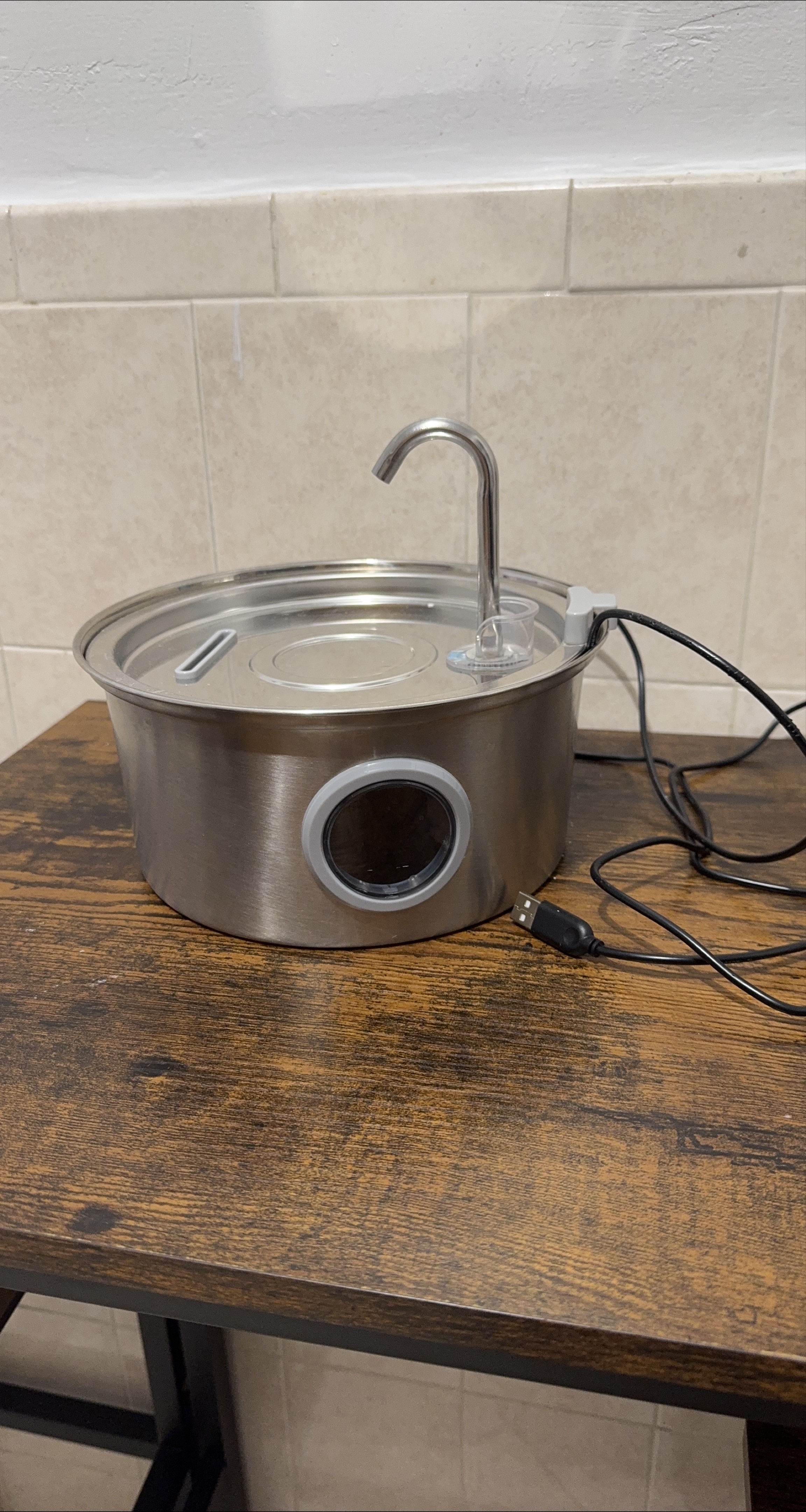 Stainless Steel Pet Fountain thumbnail