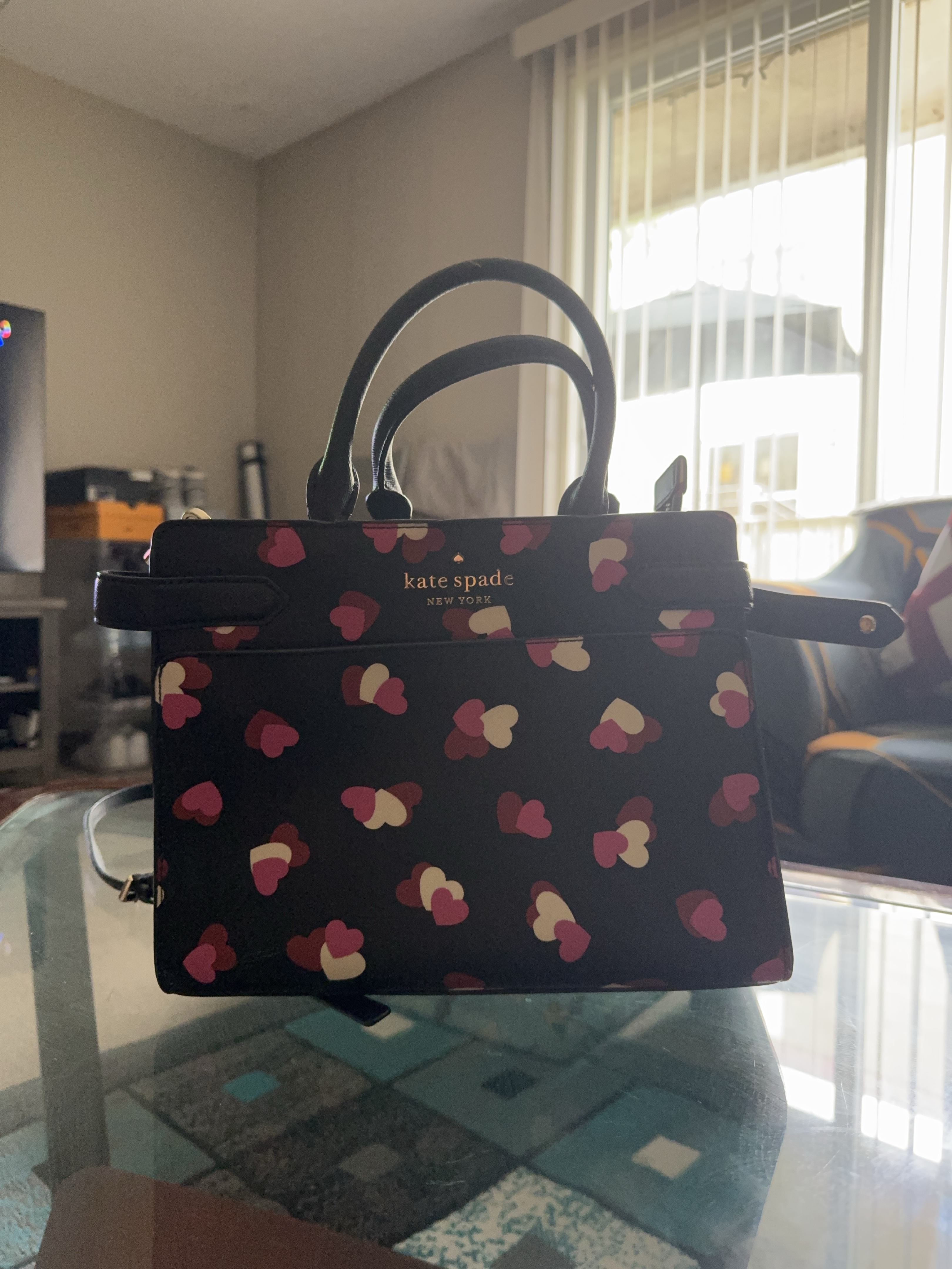 Kate Spade Heart Print Handbag thumbnail