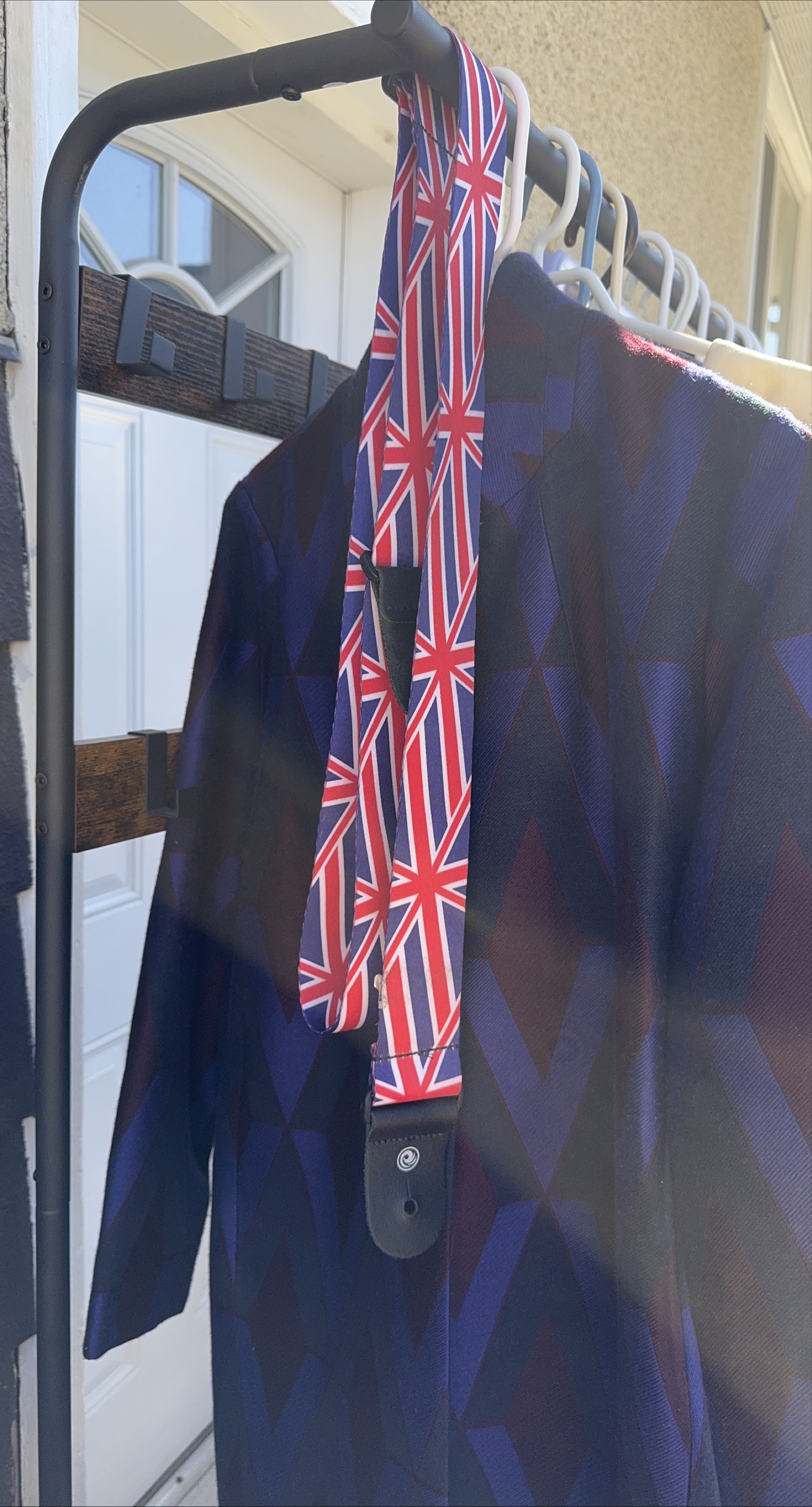 Union Jack Guitar Strap