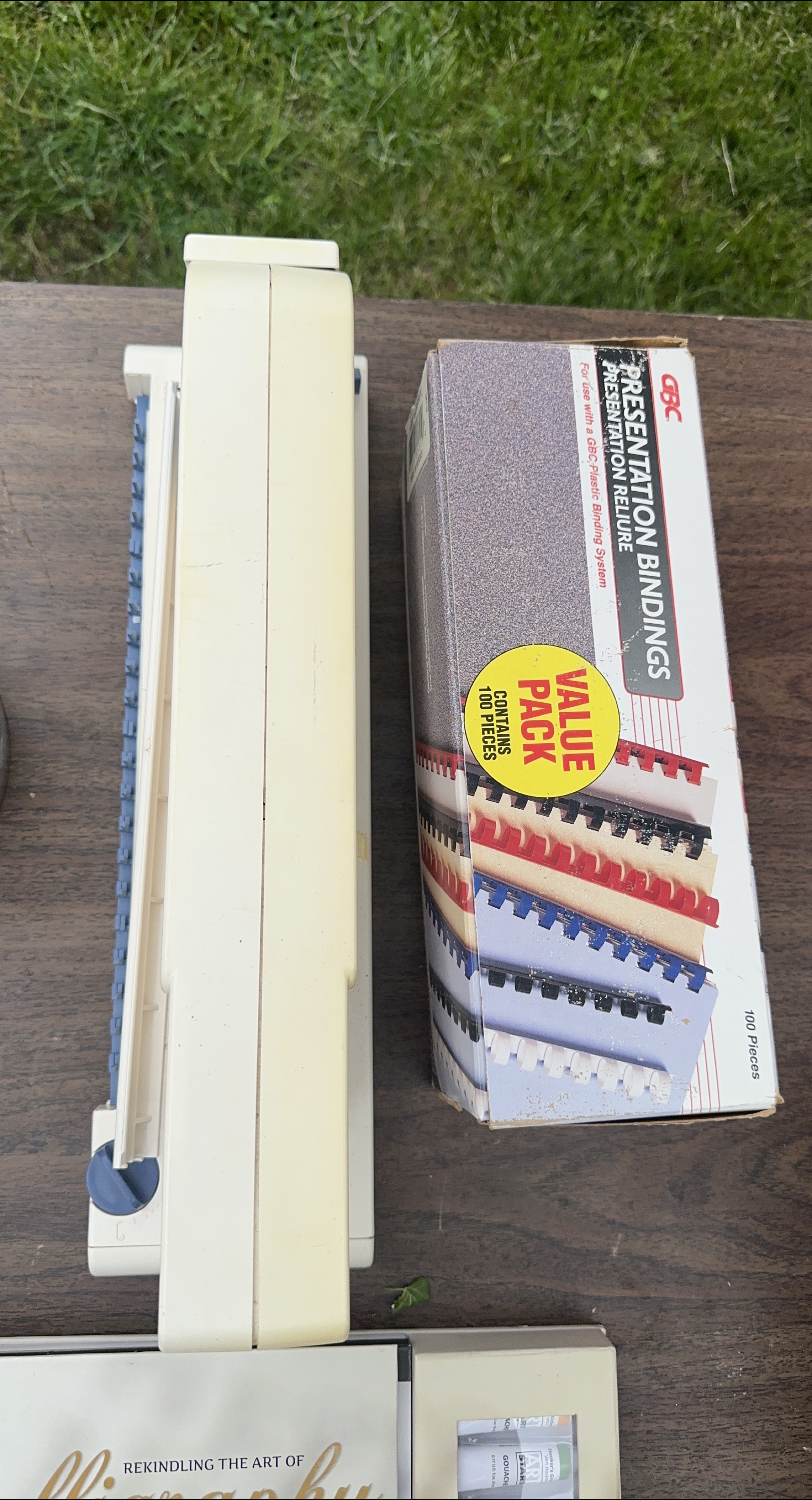 Presentation Binding Machine and Binding Spines thumbnail