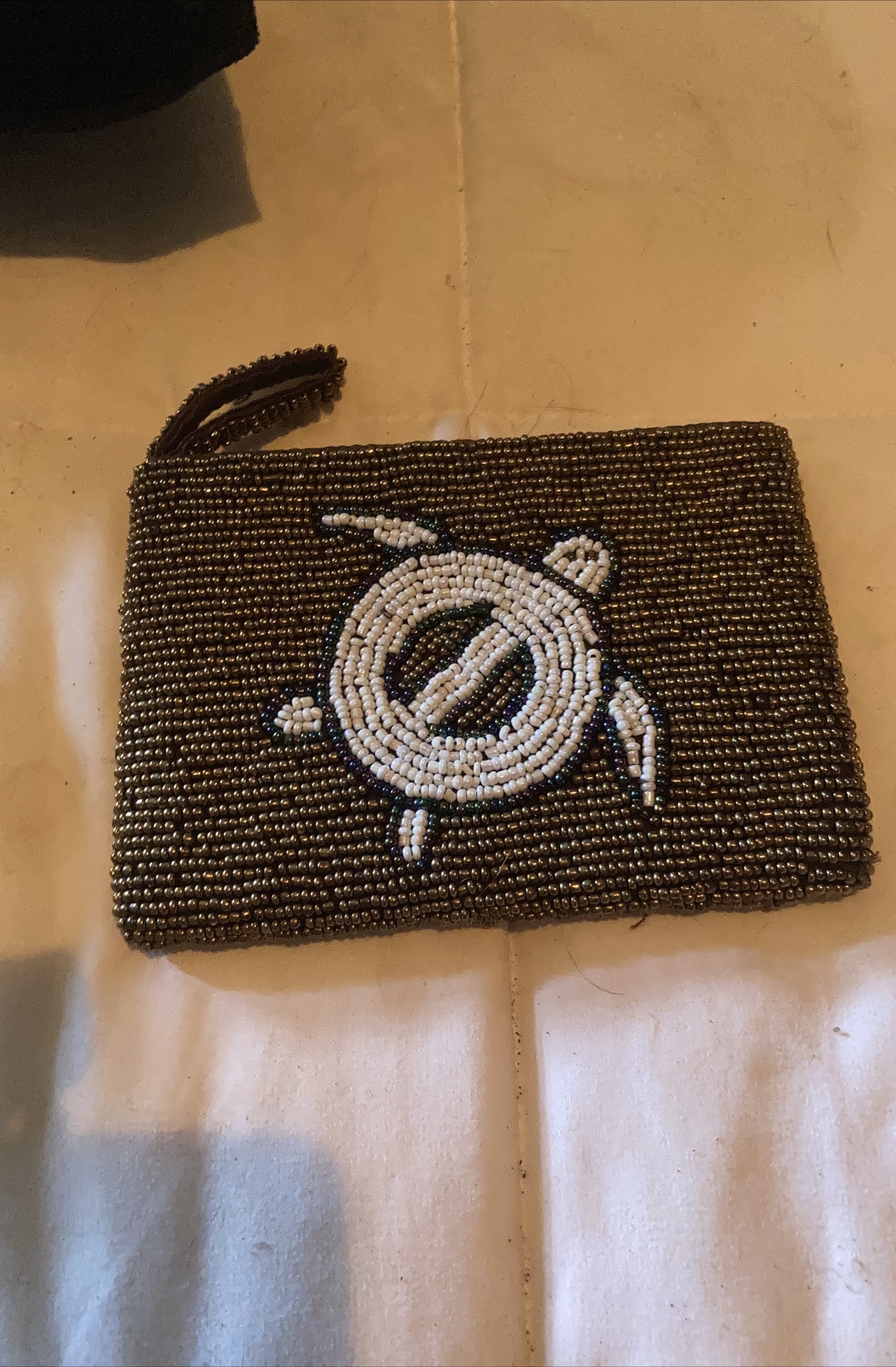 Beaded Turtle Clutch thumbnail