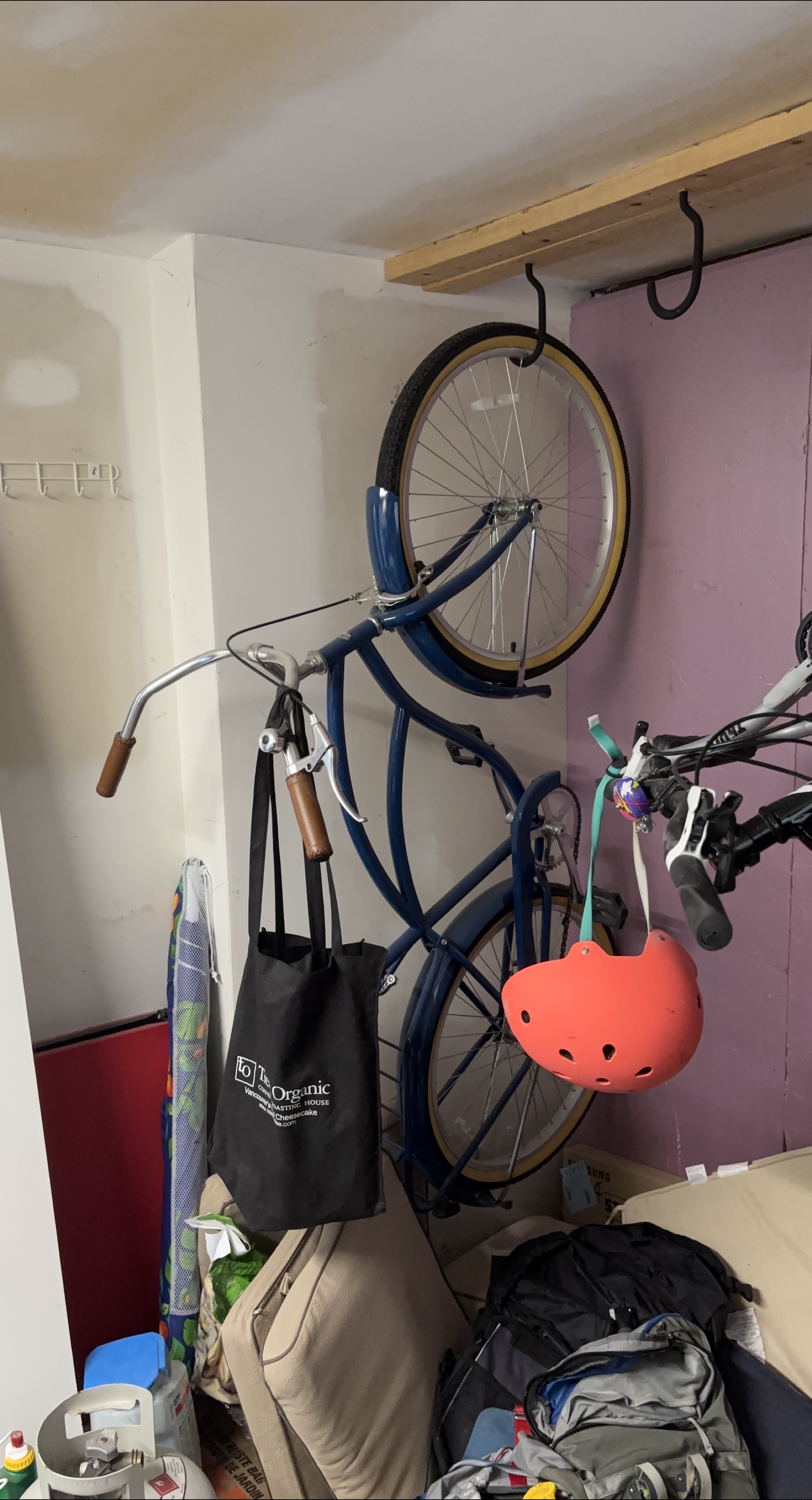 Blue Cruiser Bicycle