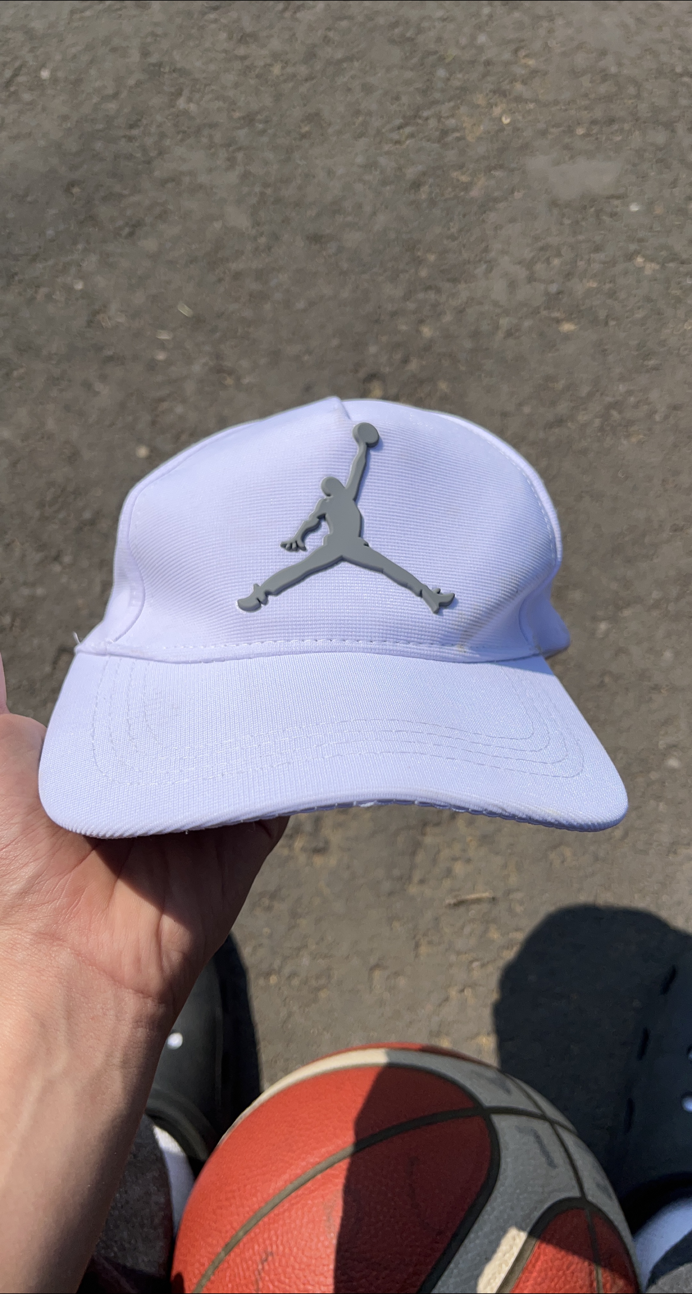 Jordan White Baseball Cap thumbnail