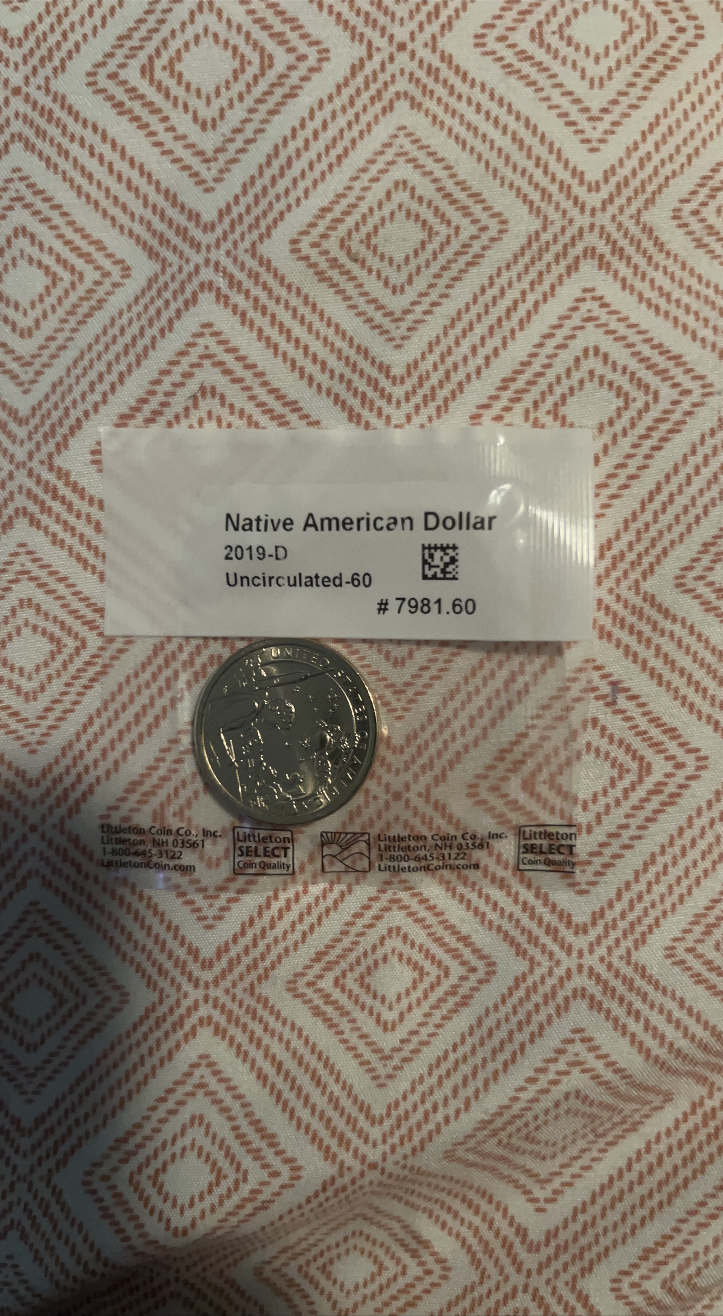 2019-D Native American Dollar Uncirculated-60