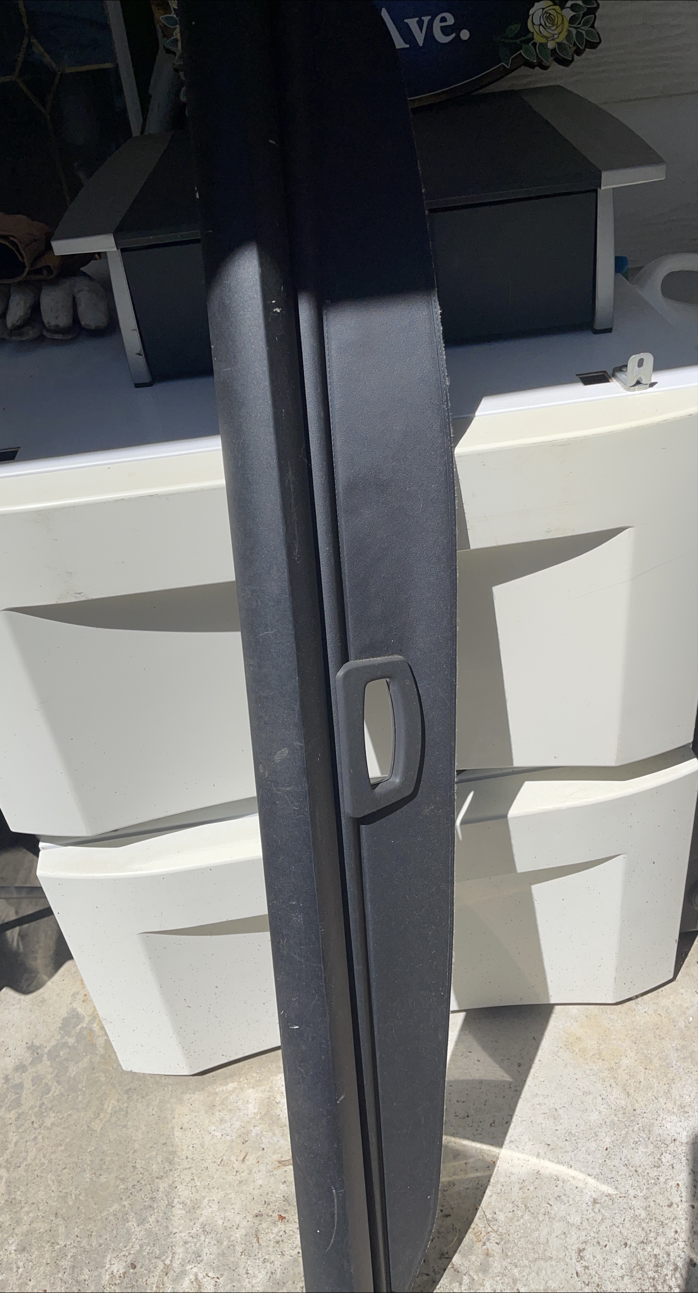 Black Car Cargo Cover thumbnail