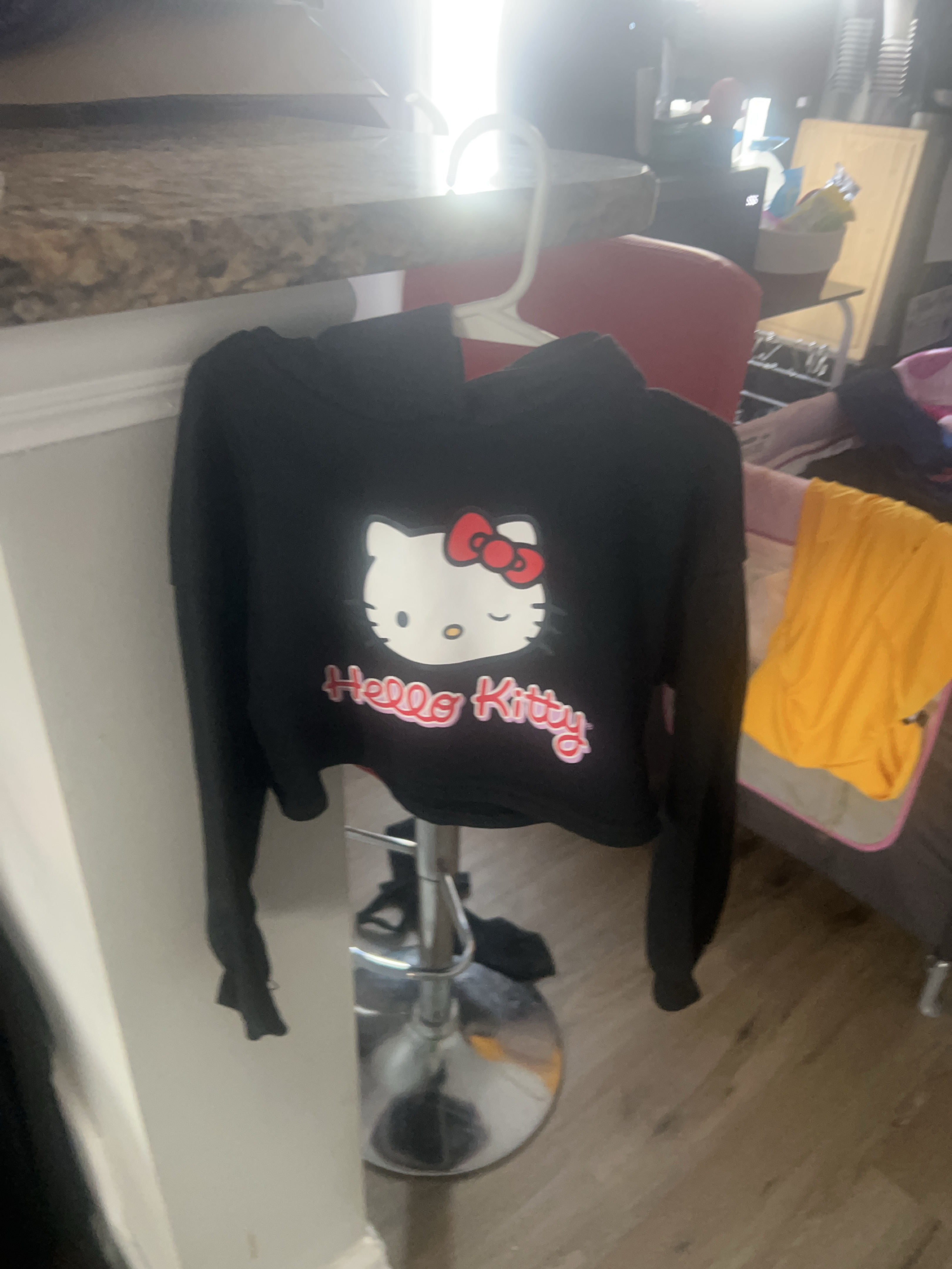 Hello Kitty Cropped Hoodie thumbnail