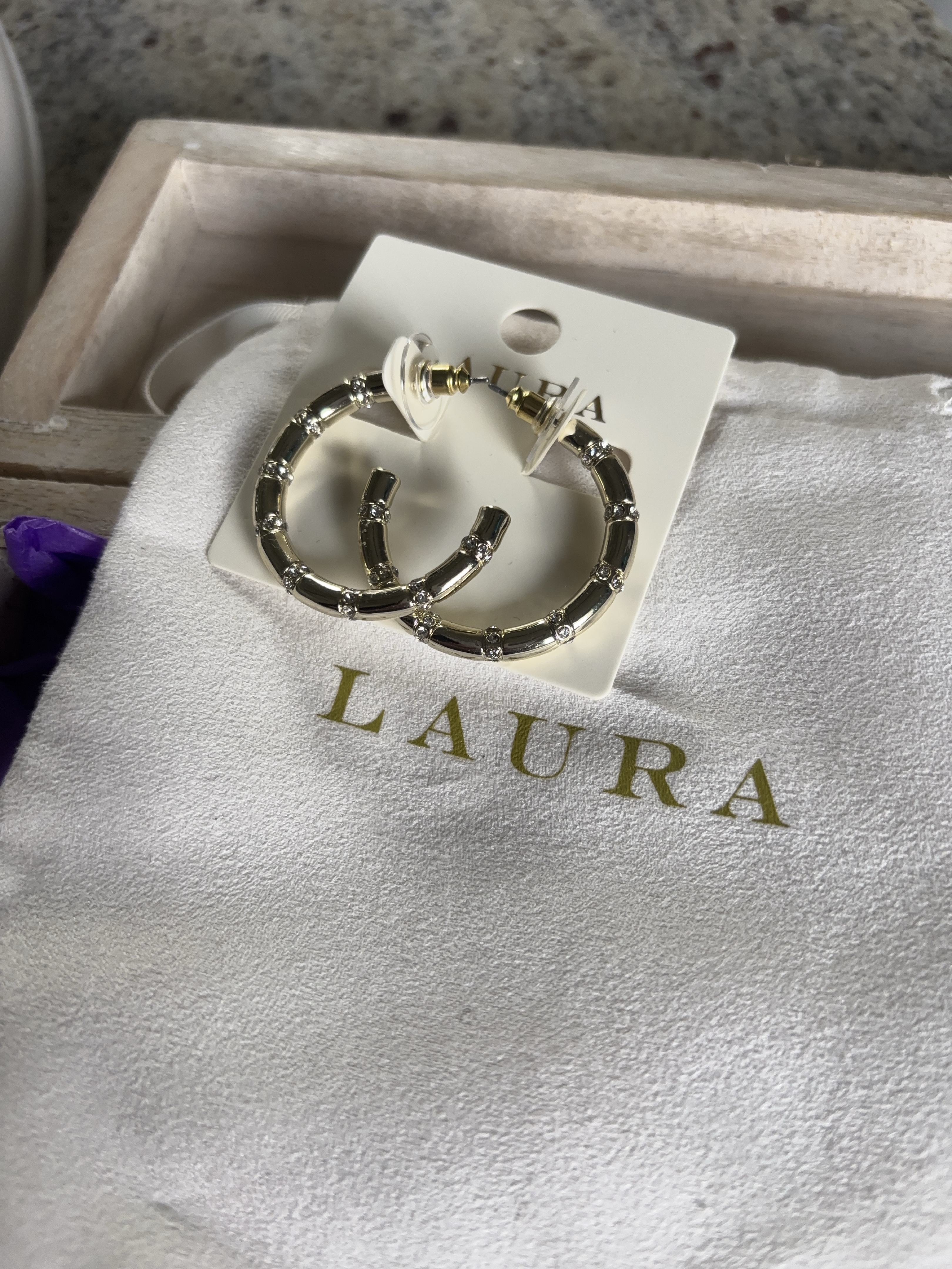 Laura Hoop Earrings thumbnail