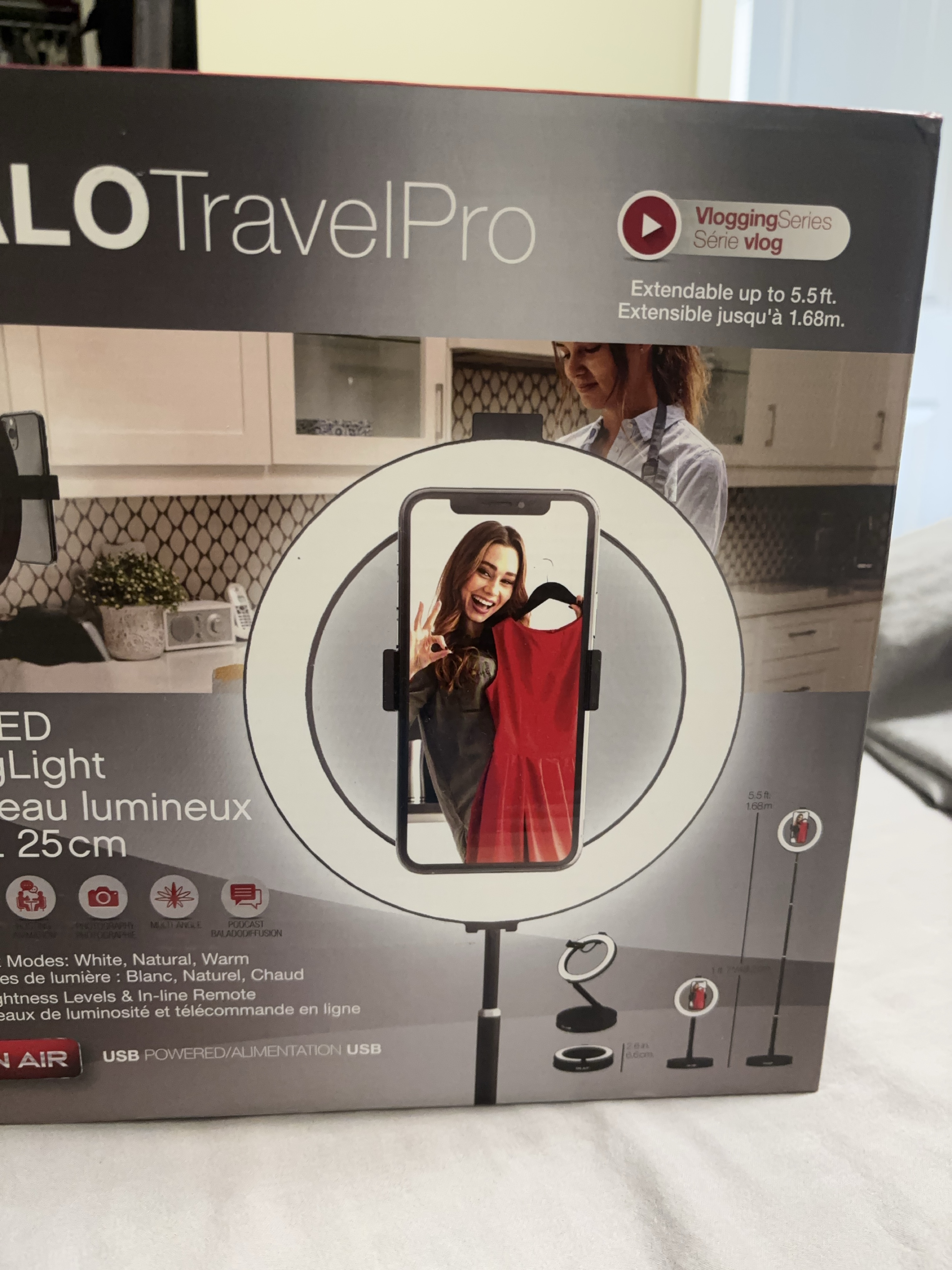 Halo TravelPro LED Ring Light thumbnail
