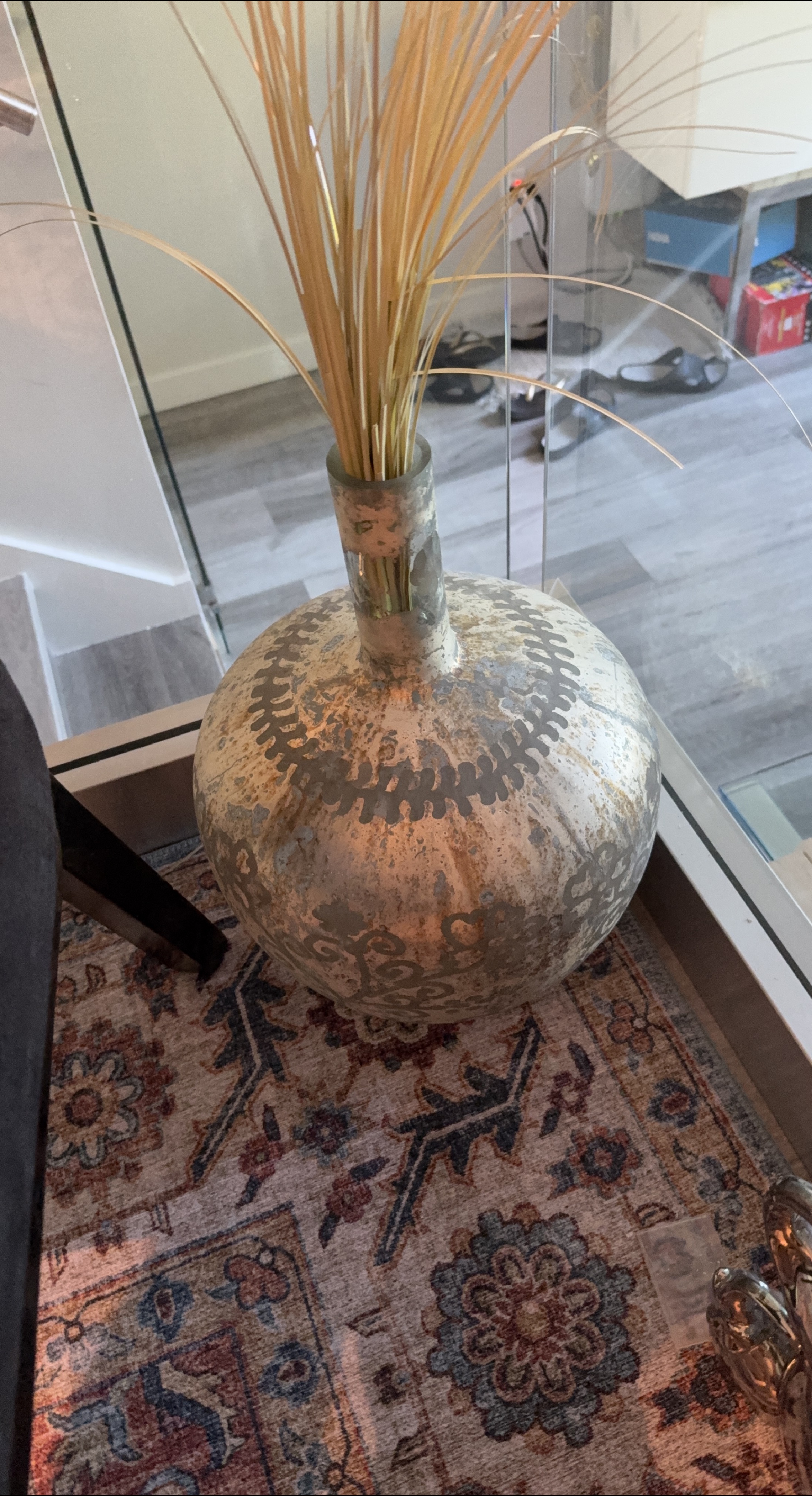 Decorative Vase with Foliage thumbnail