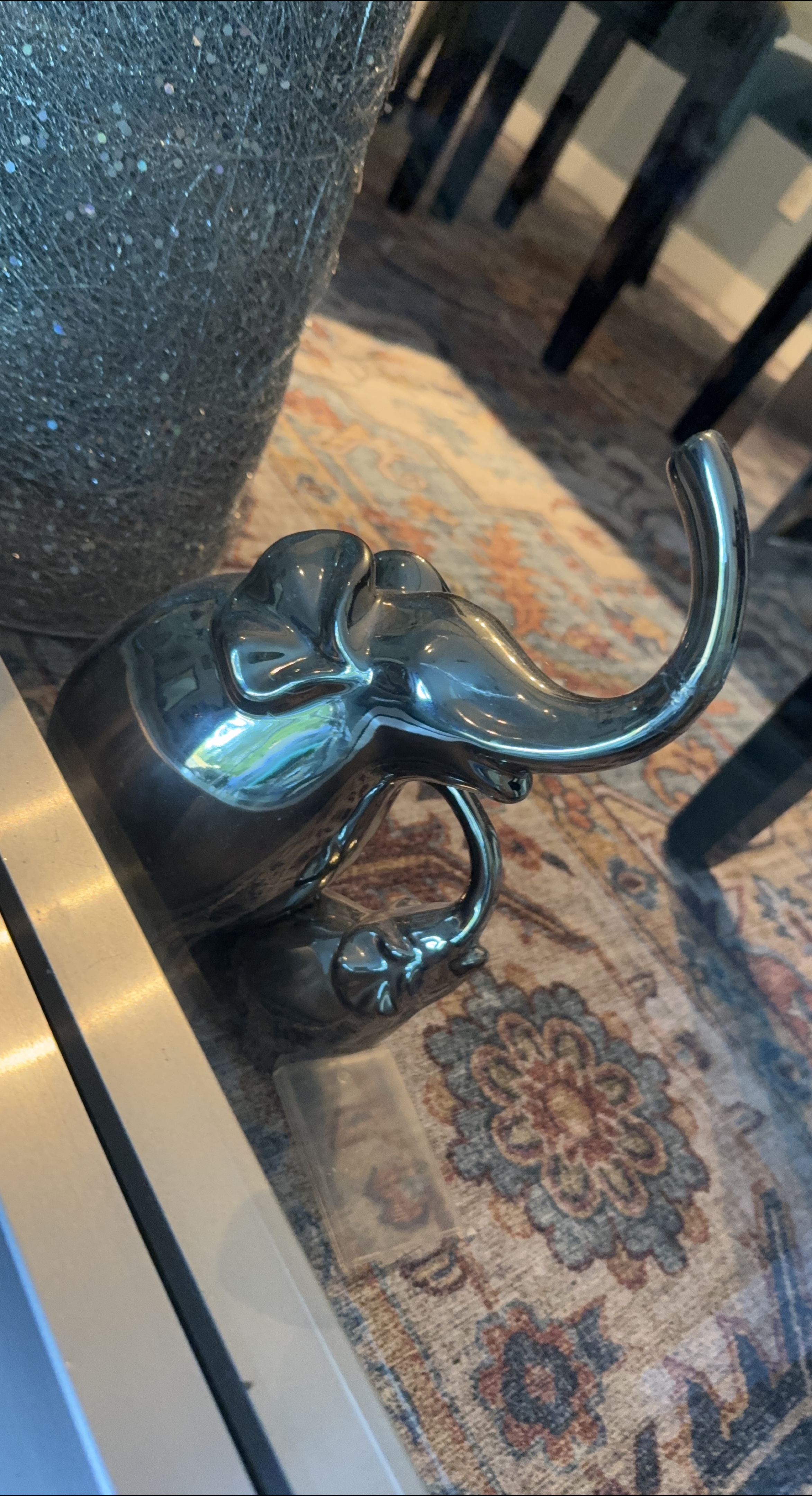 Silver color Elephant Decor thumbnail