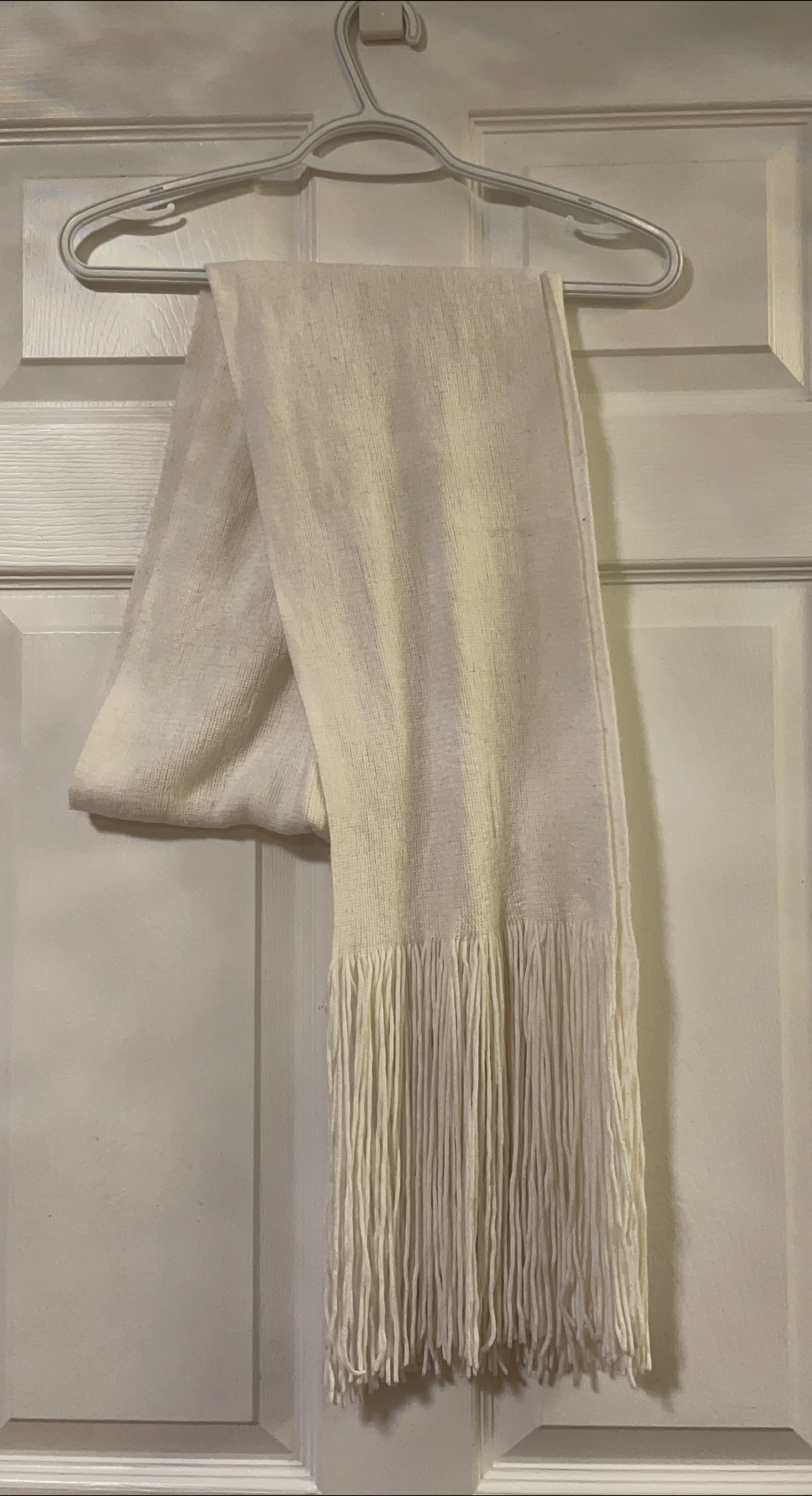 Cream Coloured Scarf thumbnail