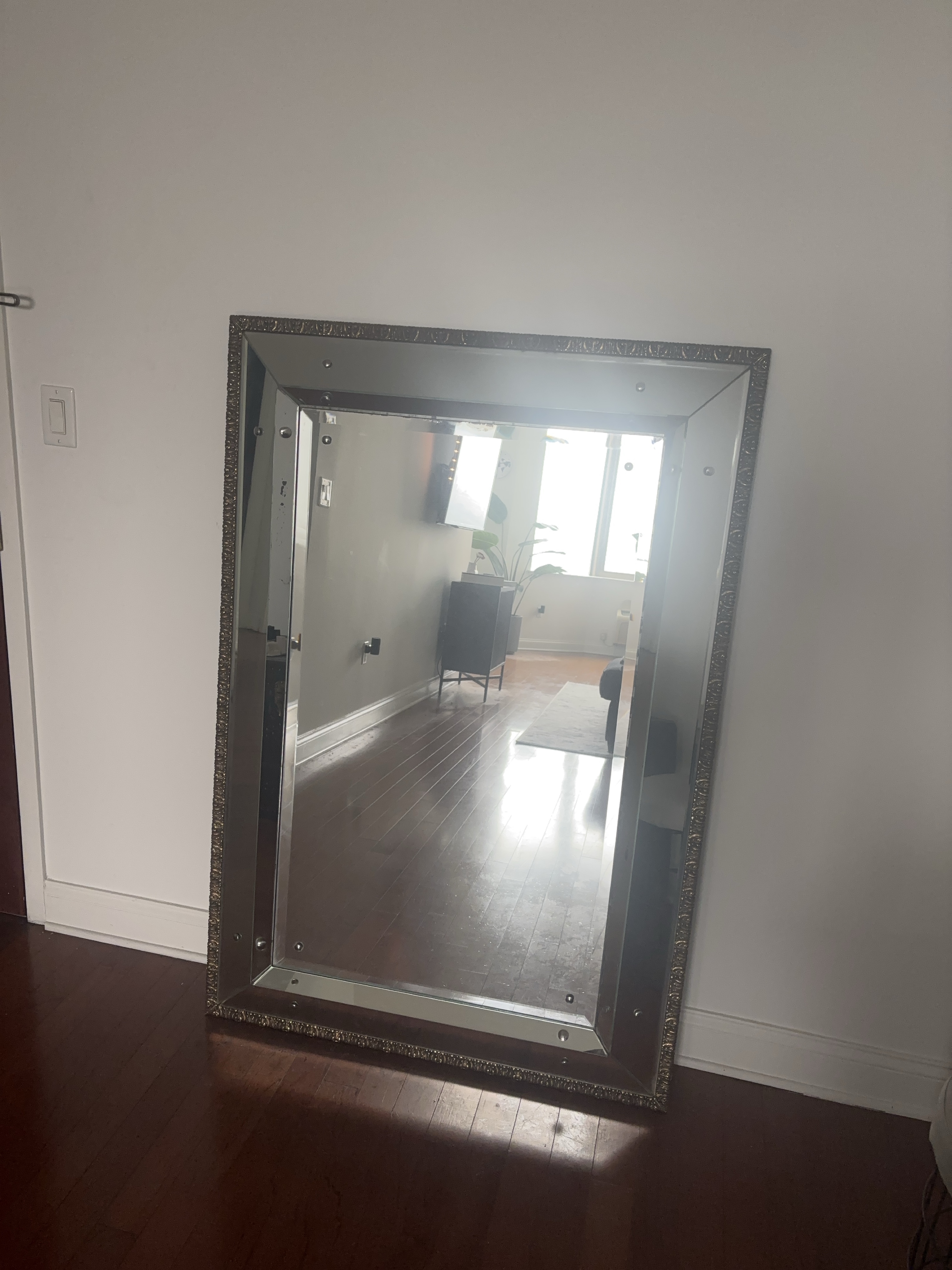 Vintage Framed Decorative Large Mirror thumbnail