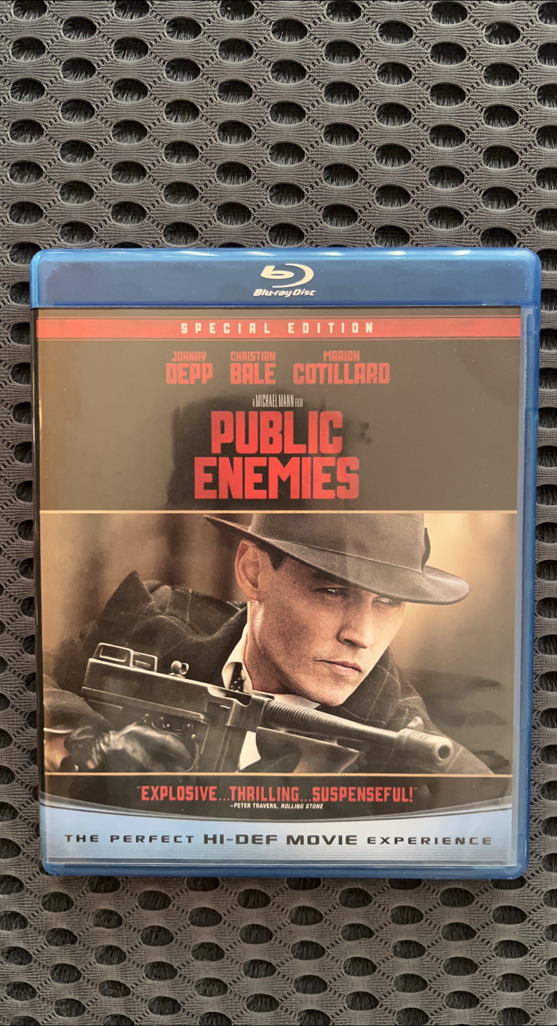 Public Enemies Blu-ray thumbnail