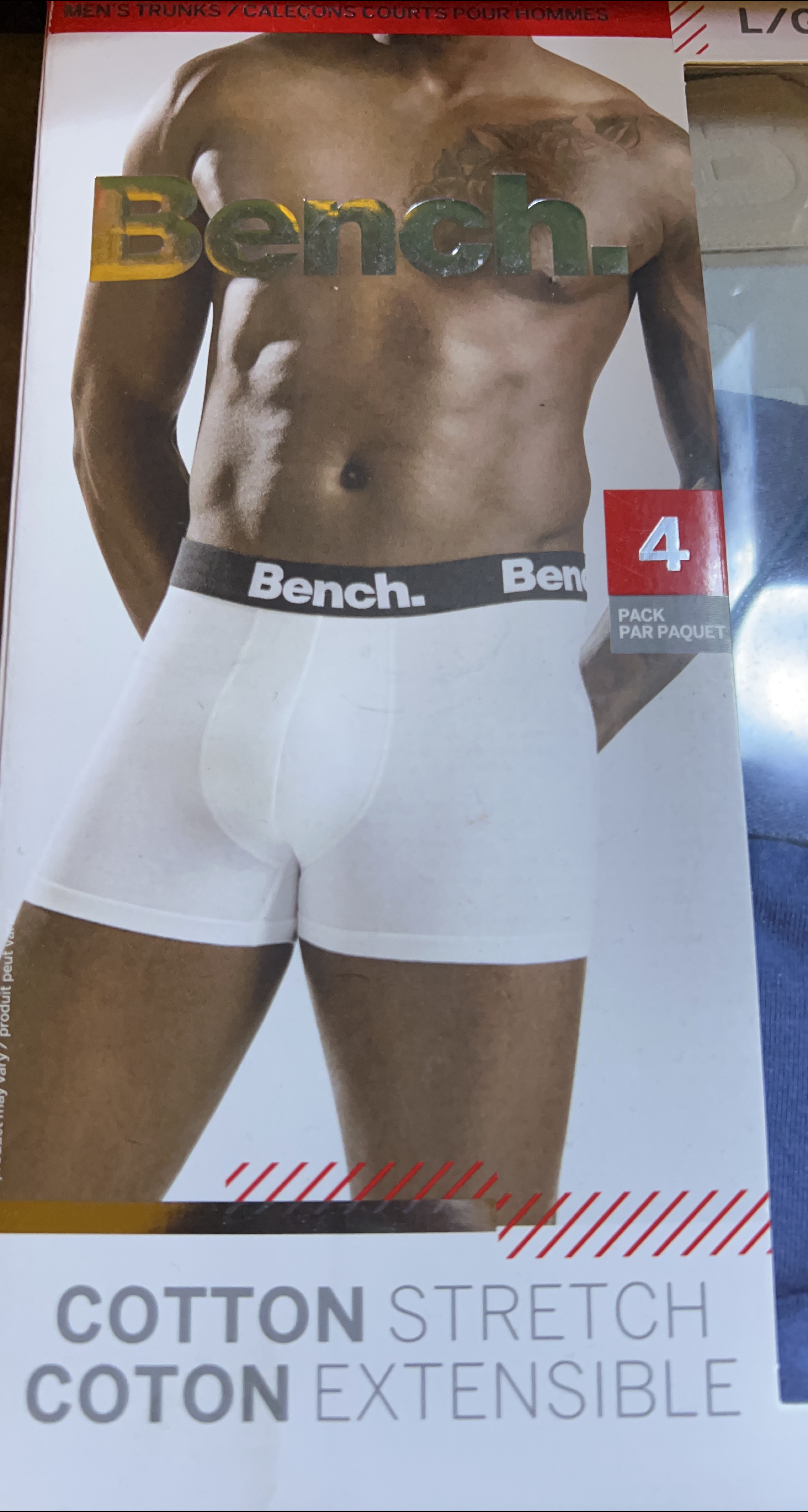 Bench Cotton Stretch Trunks - 4 Pack thumbnail