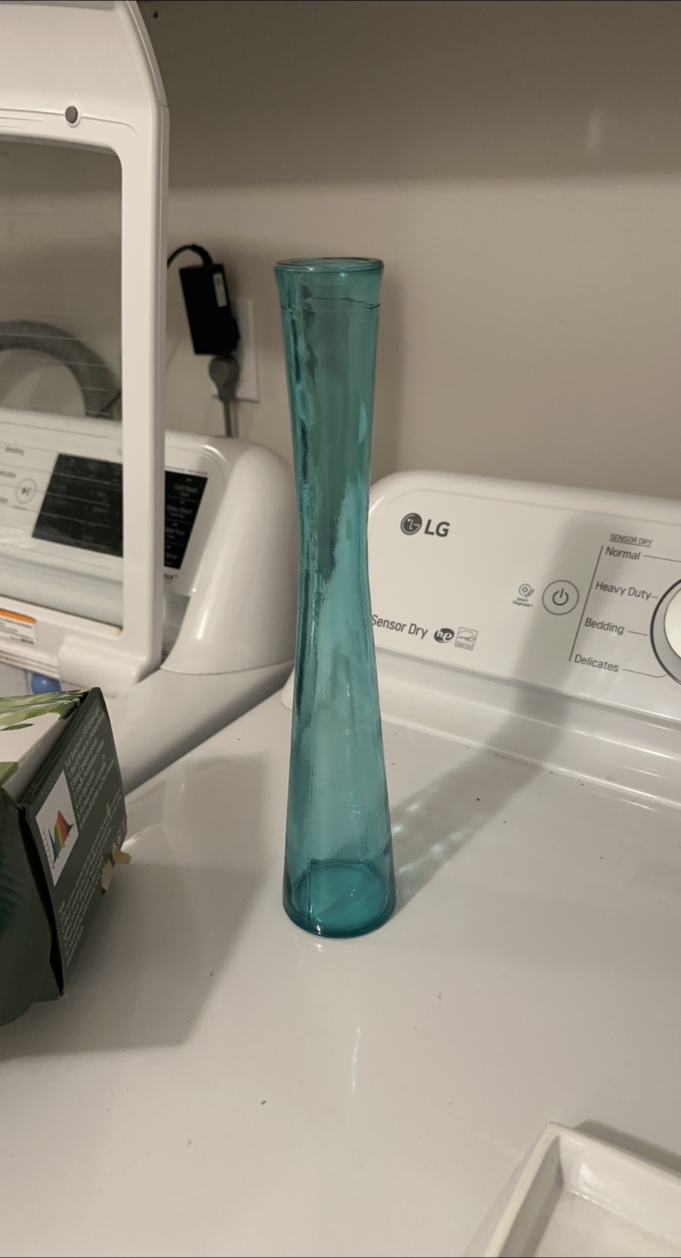 Blue Glass Bud Vase thumbnail