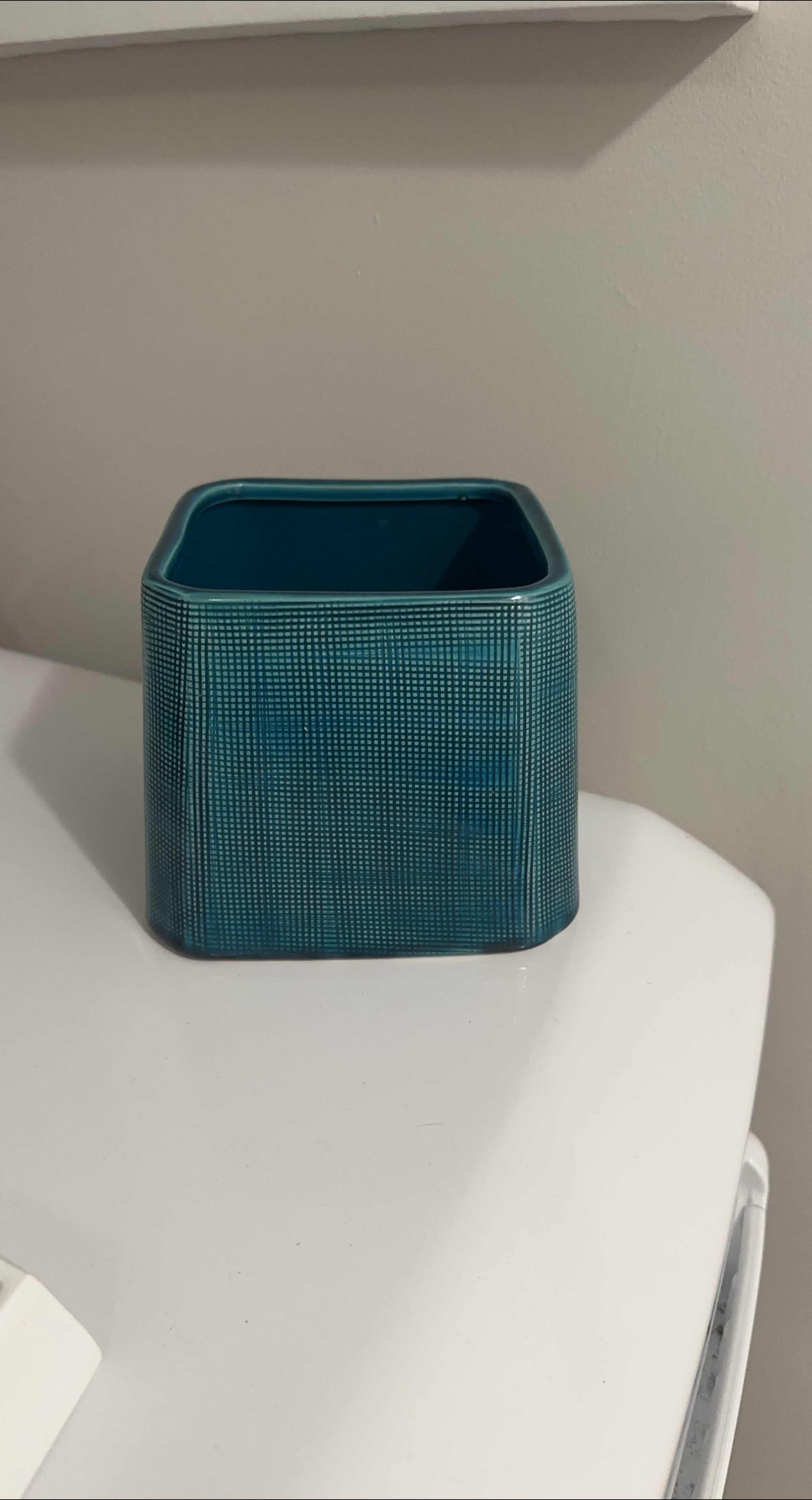 Teal Ceramic Vase thumbnail