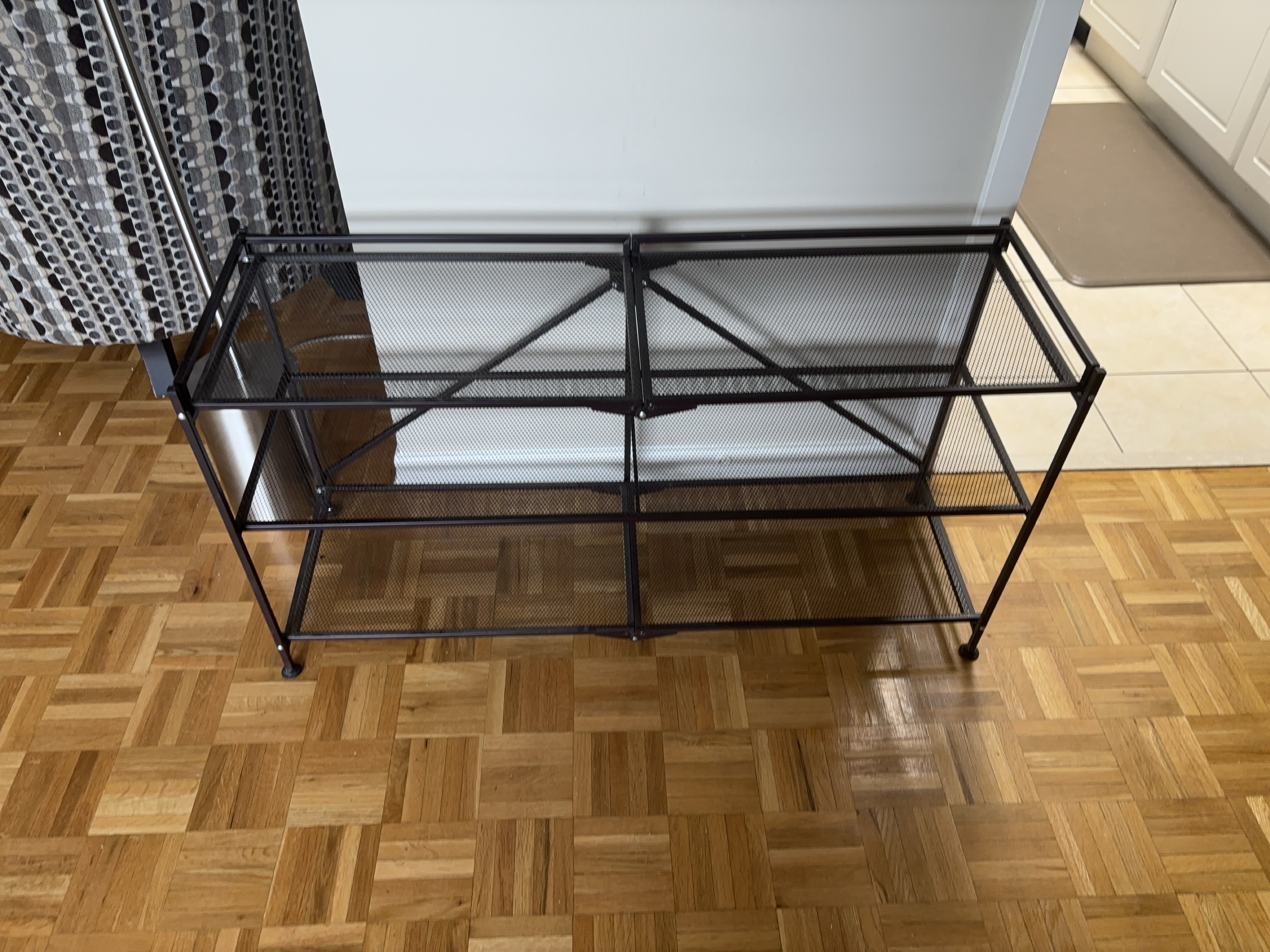 Black Metal Shelving Unit💚 thumbnail