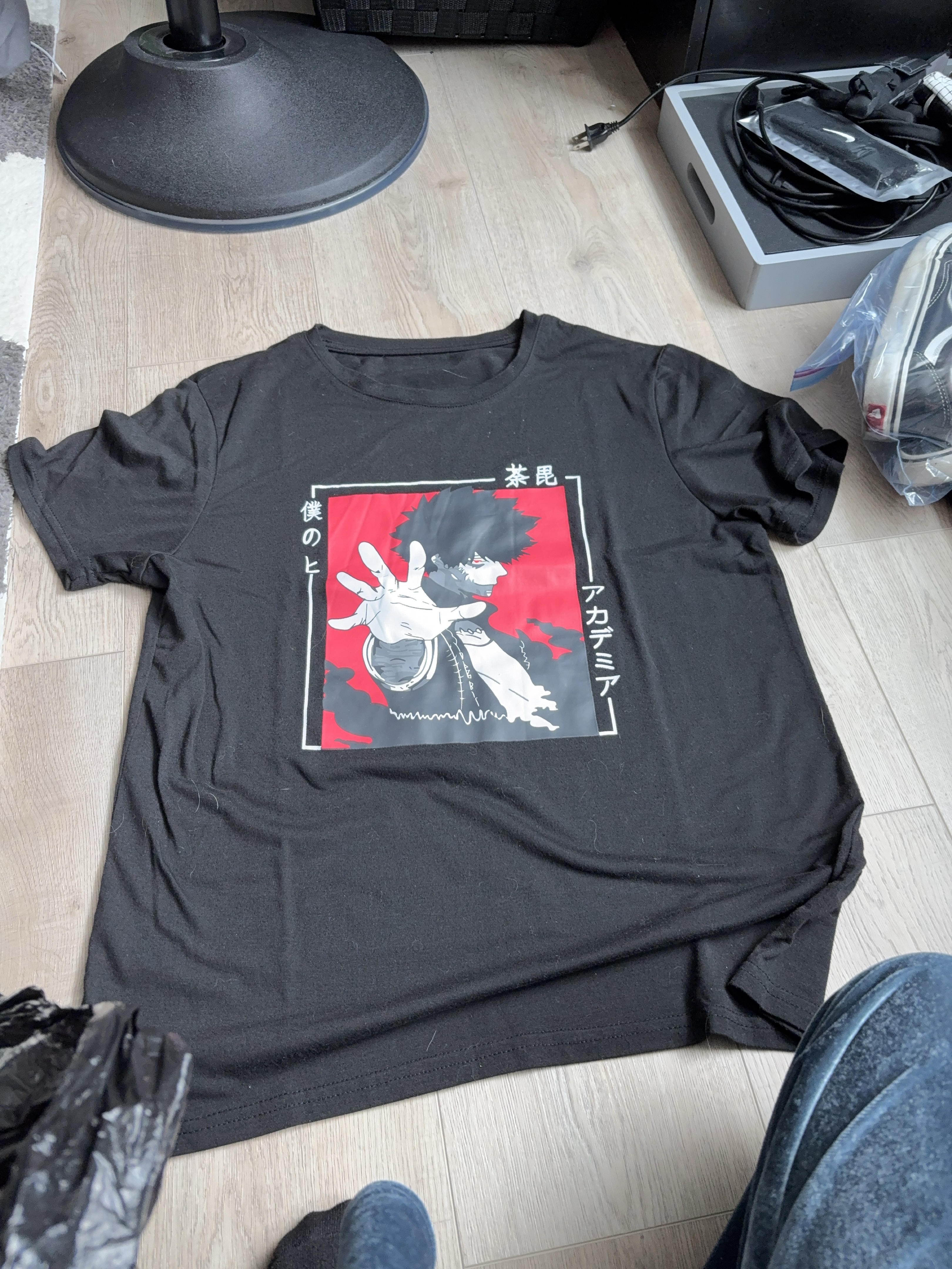 Black Anime T-Shirt thumbnail