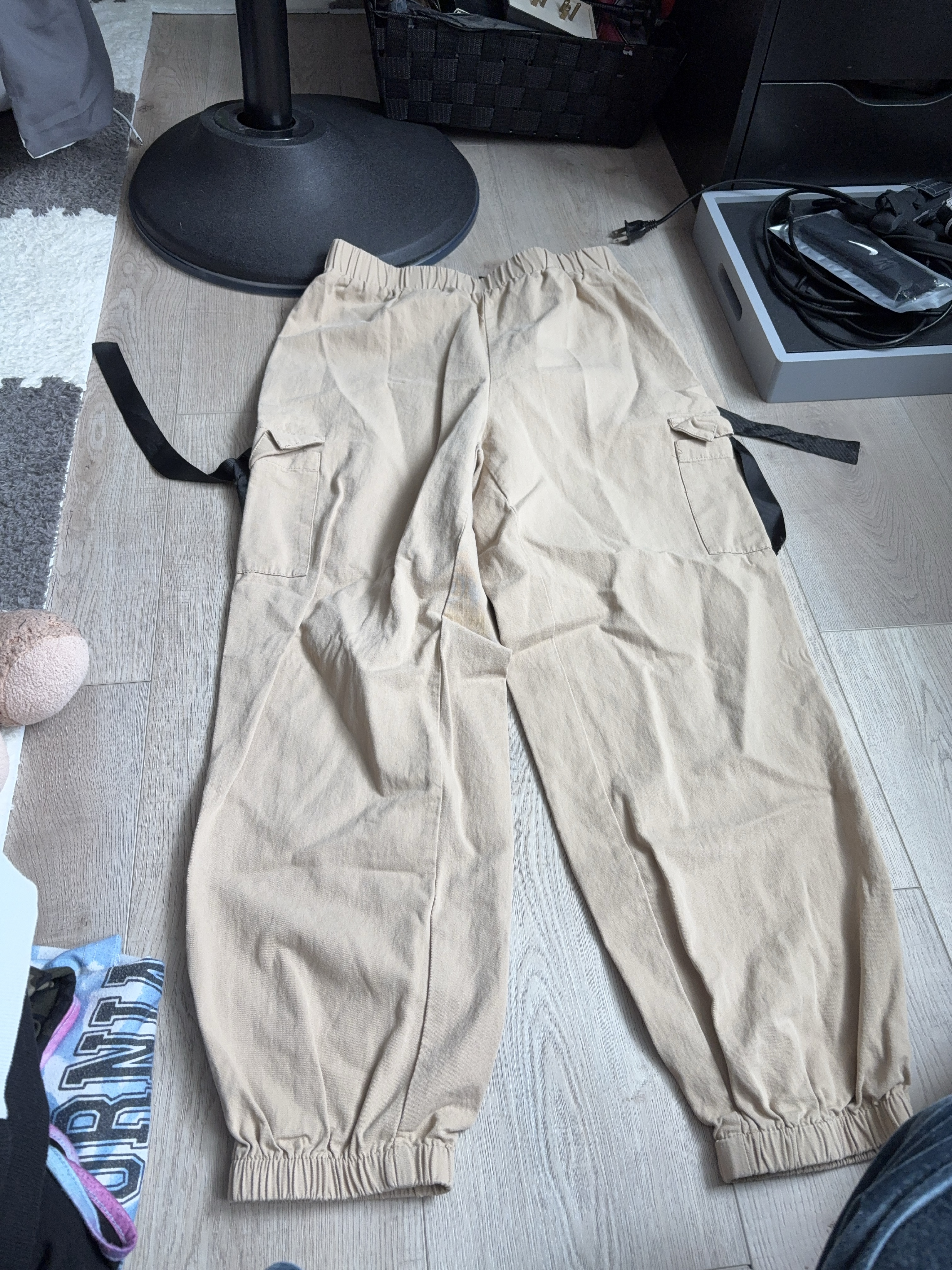 Beige Cargo Pants thumbnail
