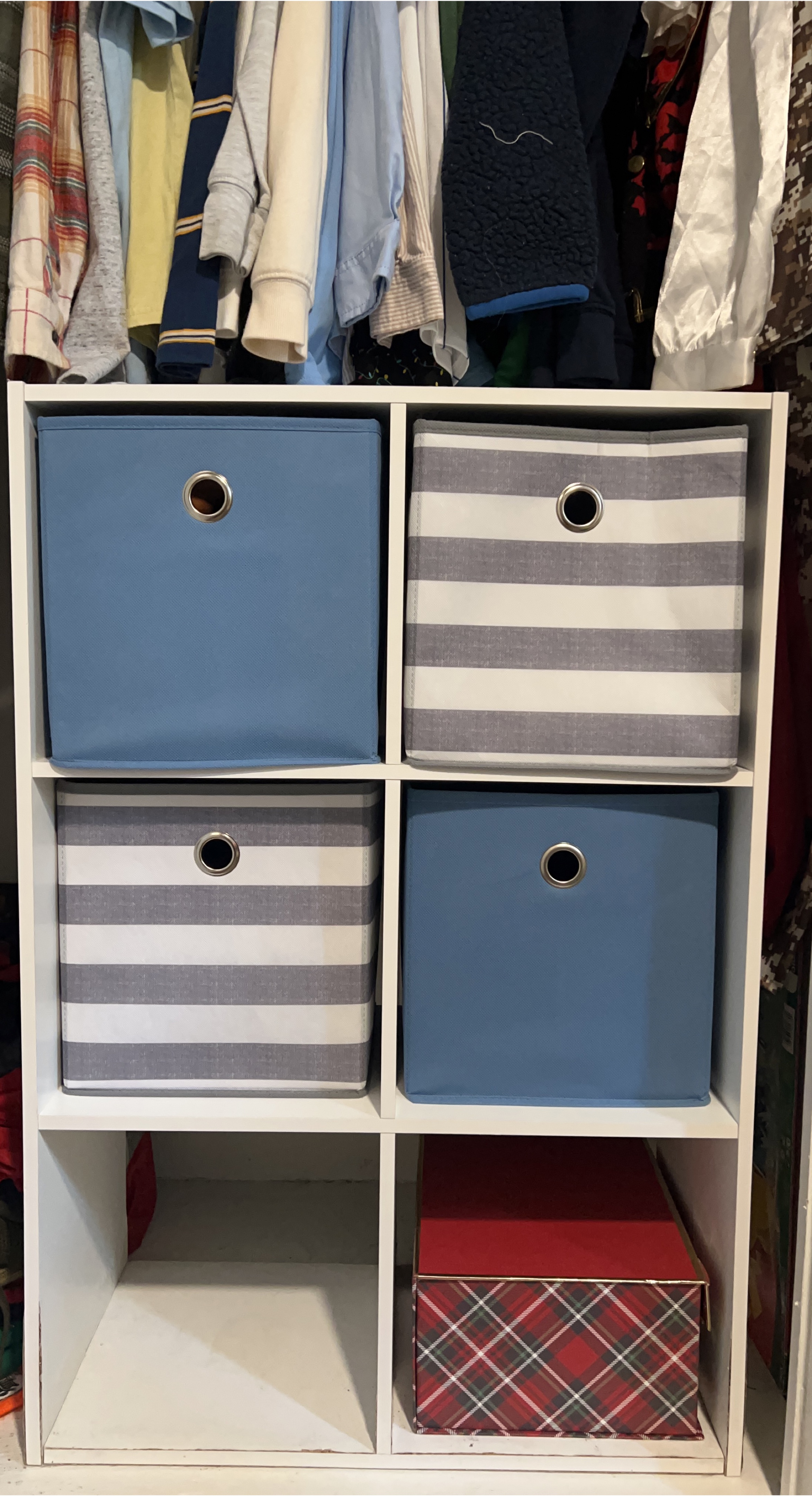 Cube Storage Organizer with Bins