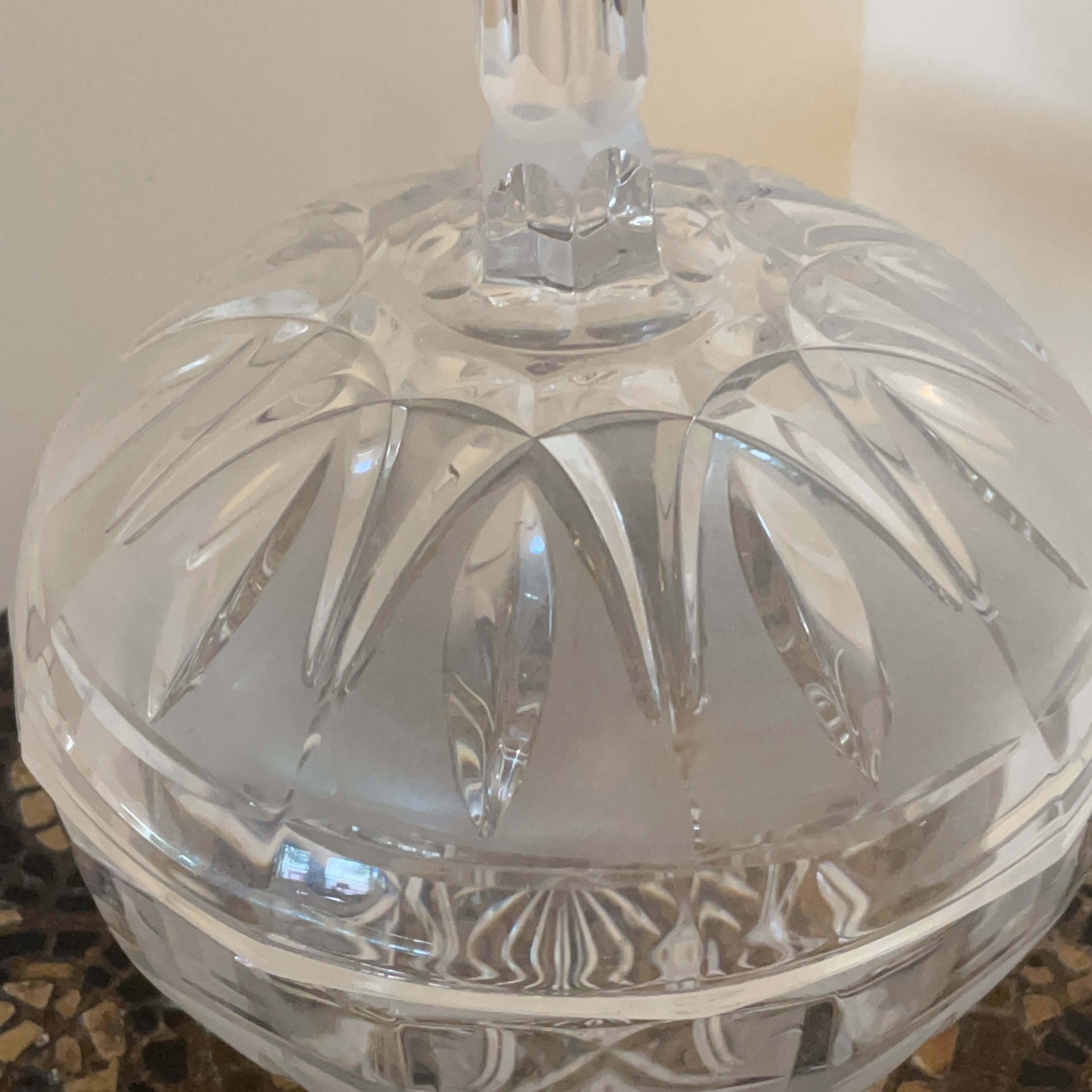 Crystal Candy Dish