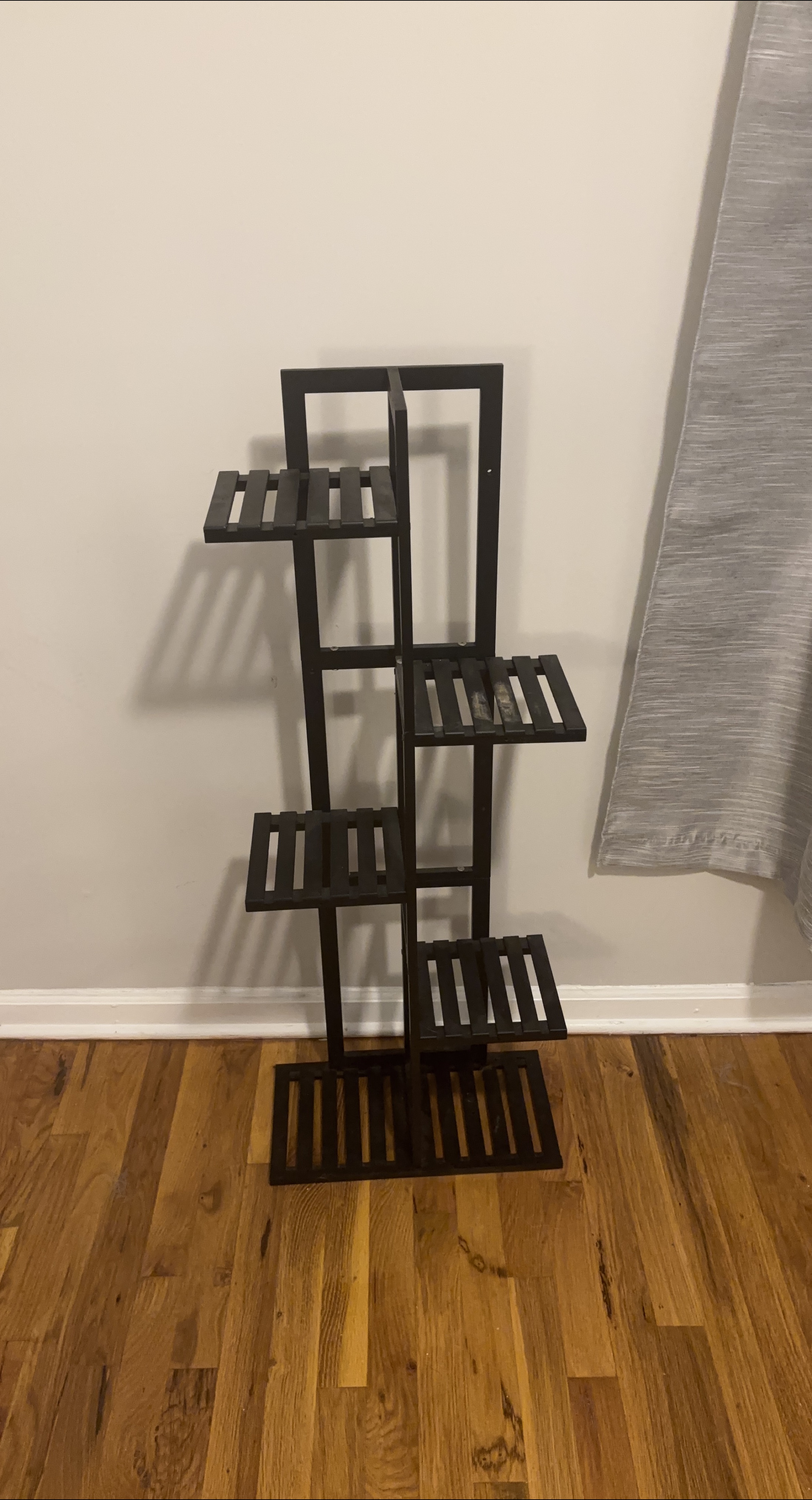 Black Wood Plant or Book Stand thumbnail