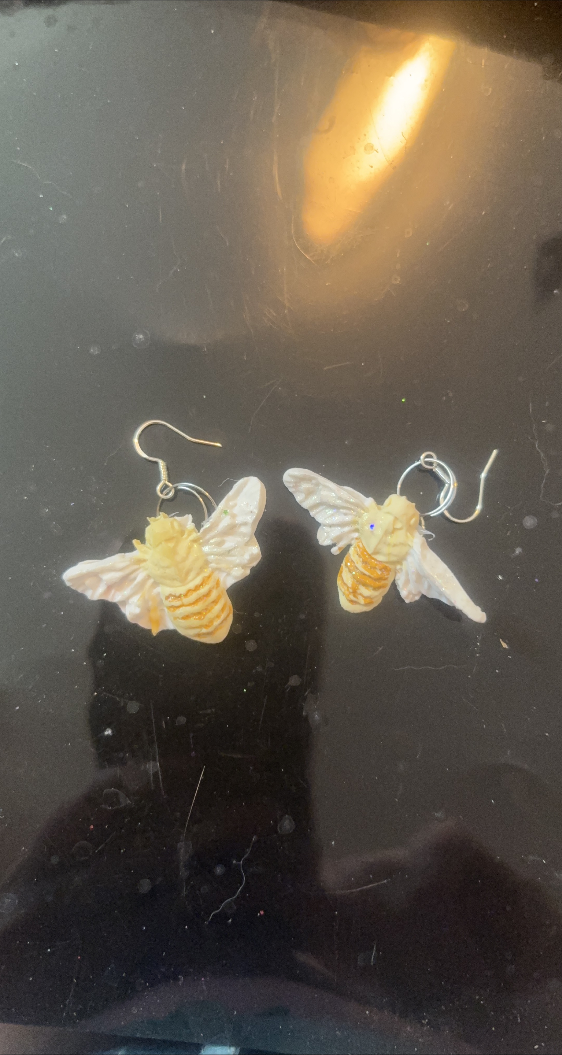 Bee Themed Earrings thumbnail
