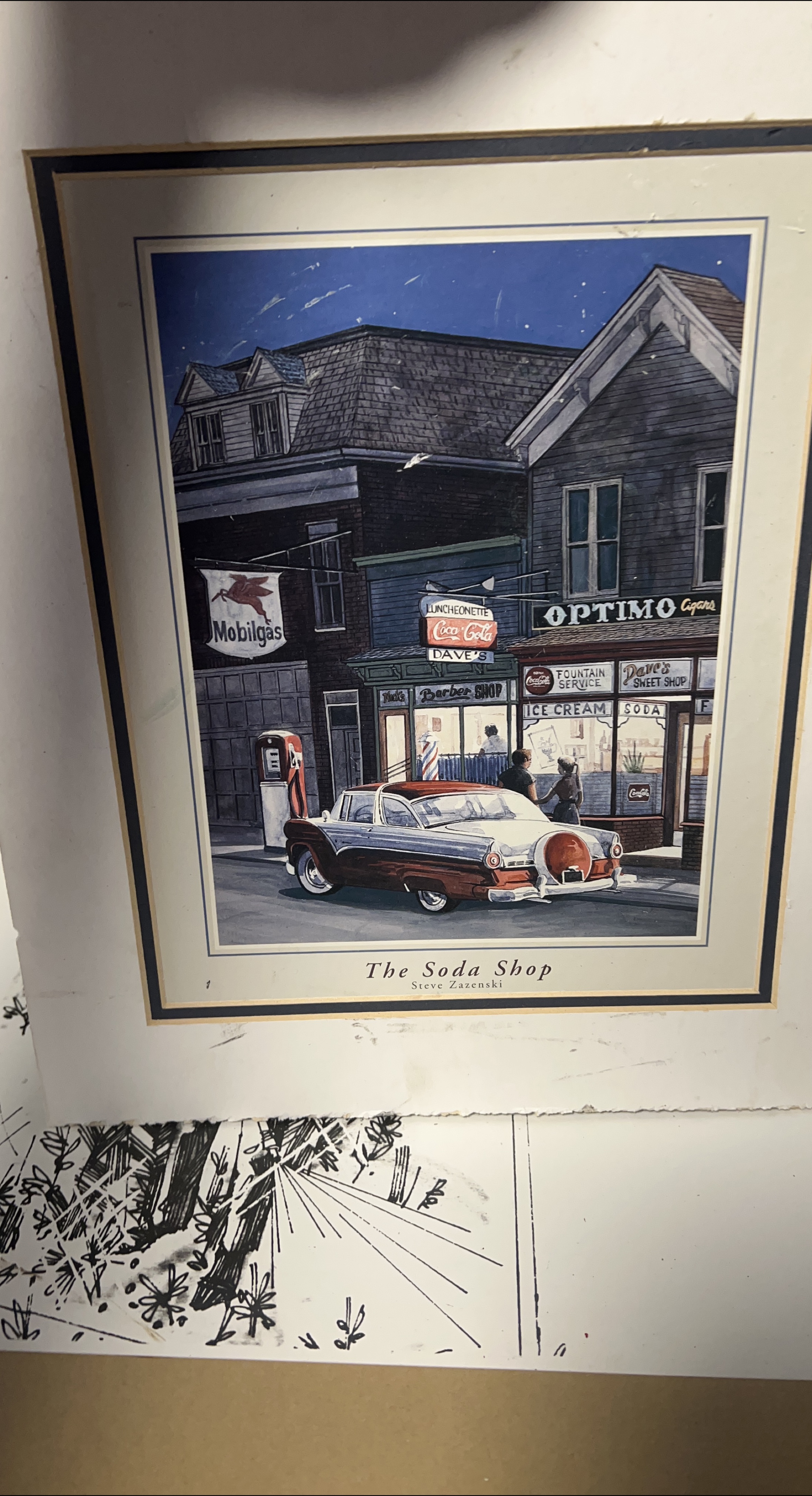 Soda Shop Print thumbnail