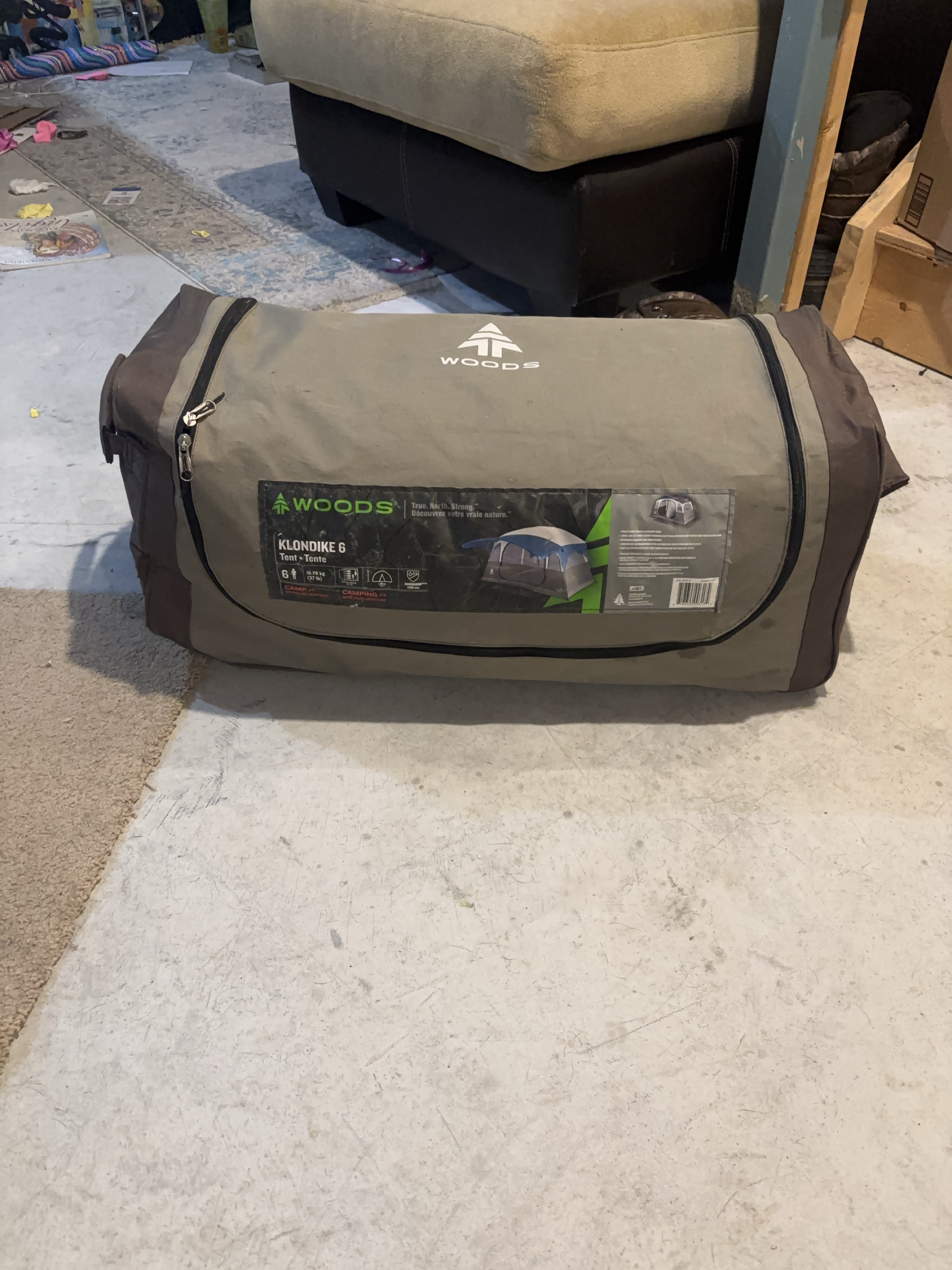 6 person two room dome tent