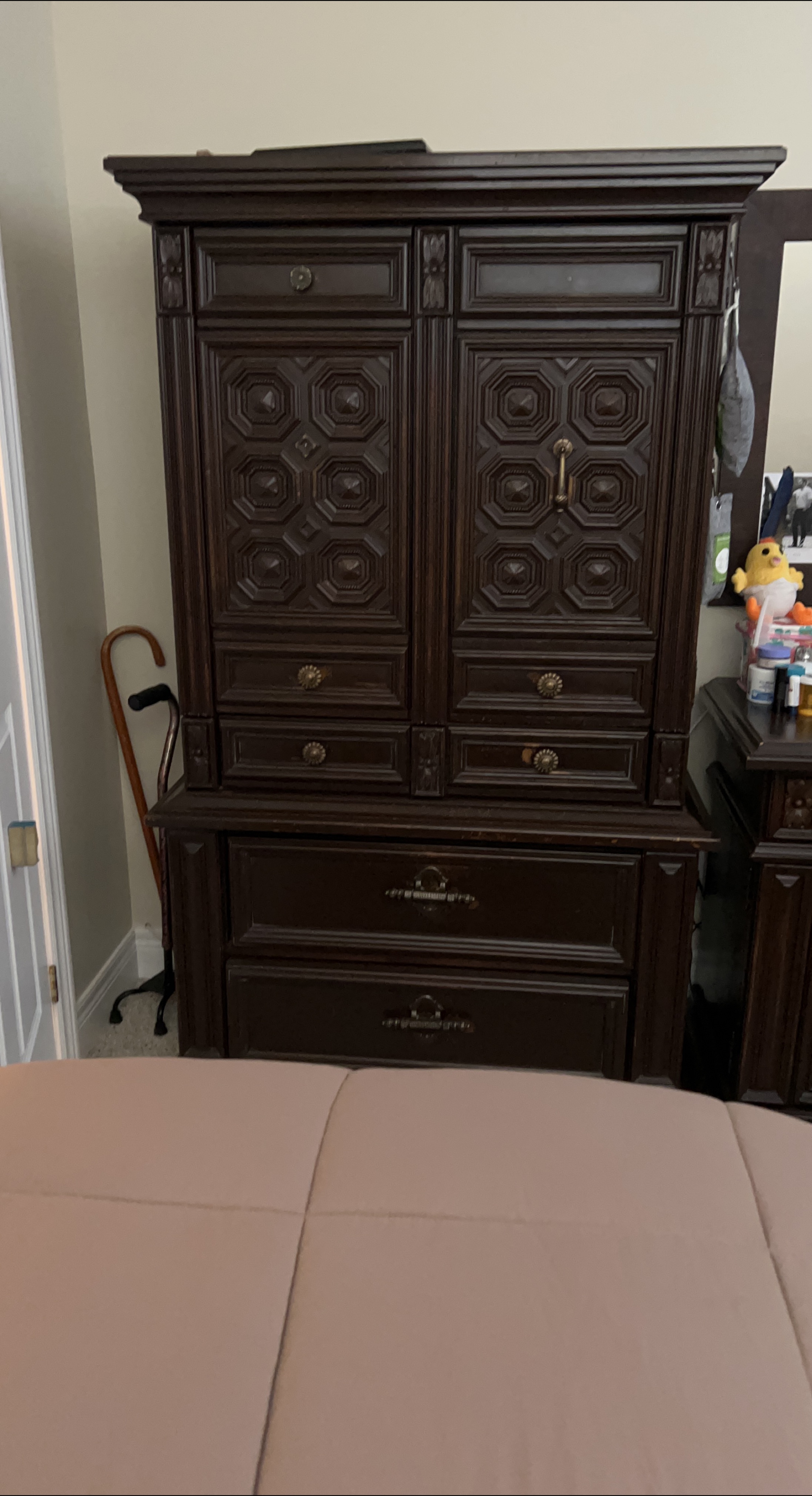 Dark Brown Armoire thumbnail