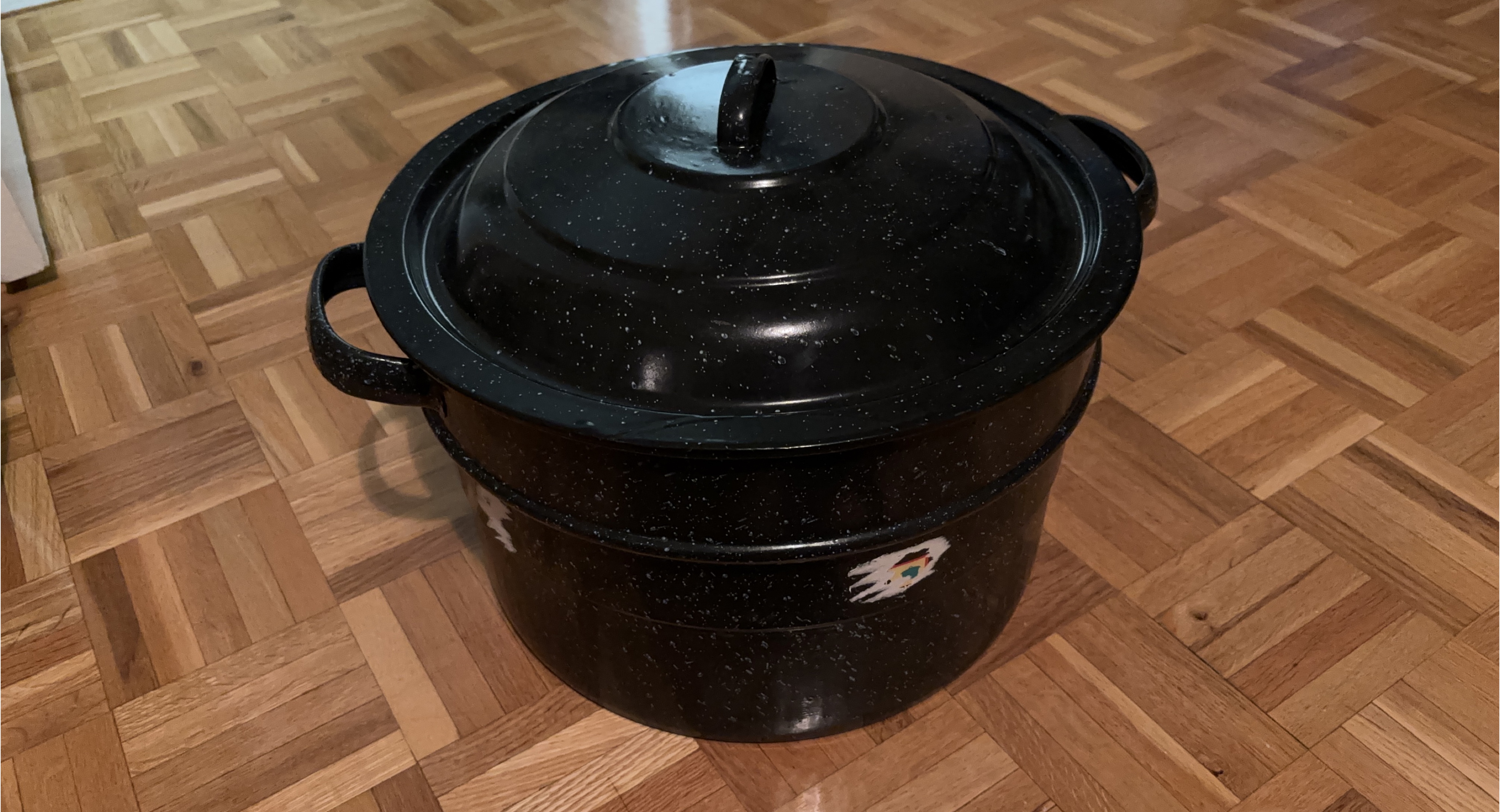 Black Speckled Canning Pot thumbnail