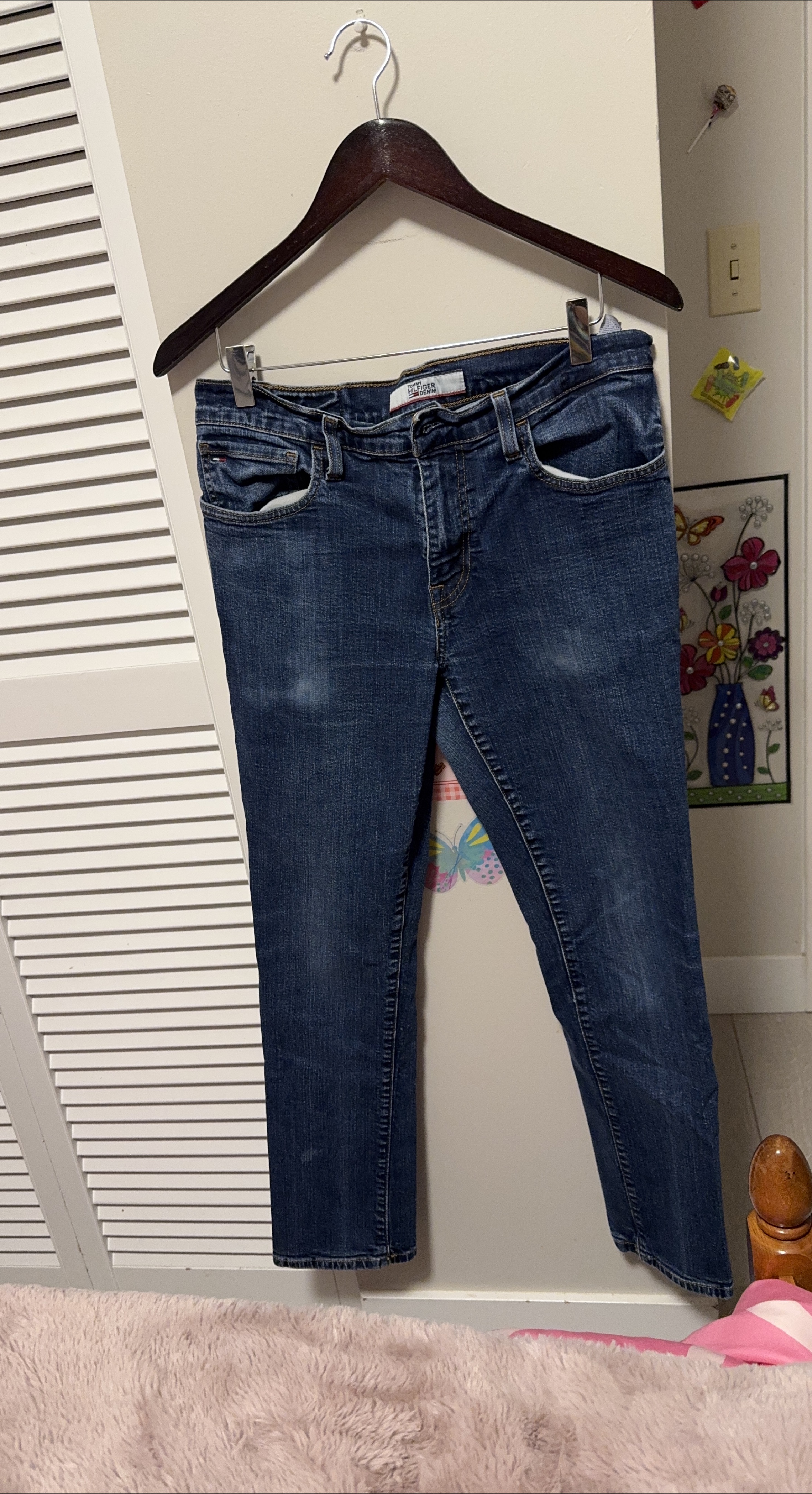 Tommy Dark Denim Straight Jeans thumbnail