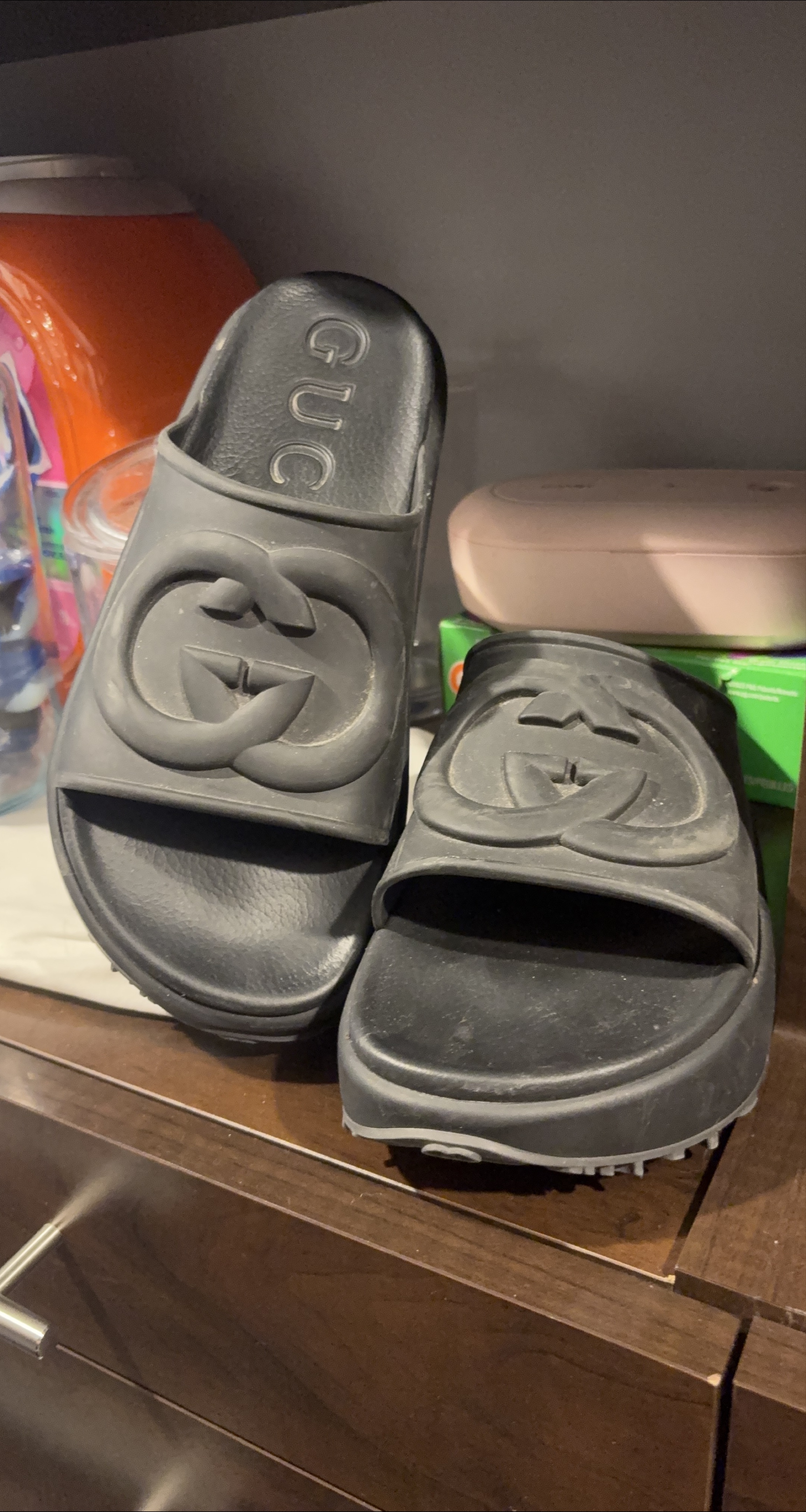 Authentic Gucci Slides thumbnail