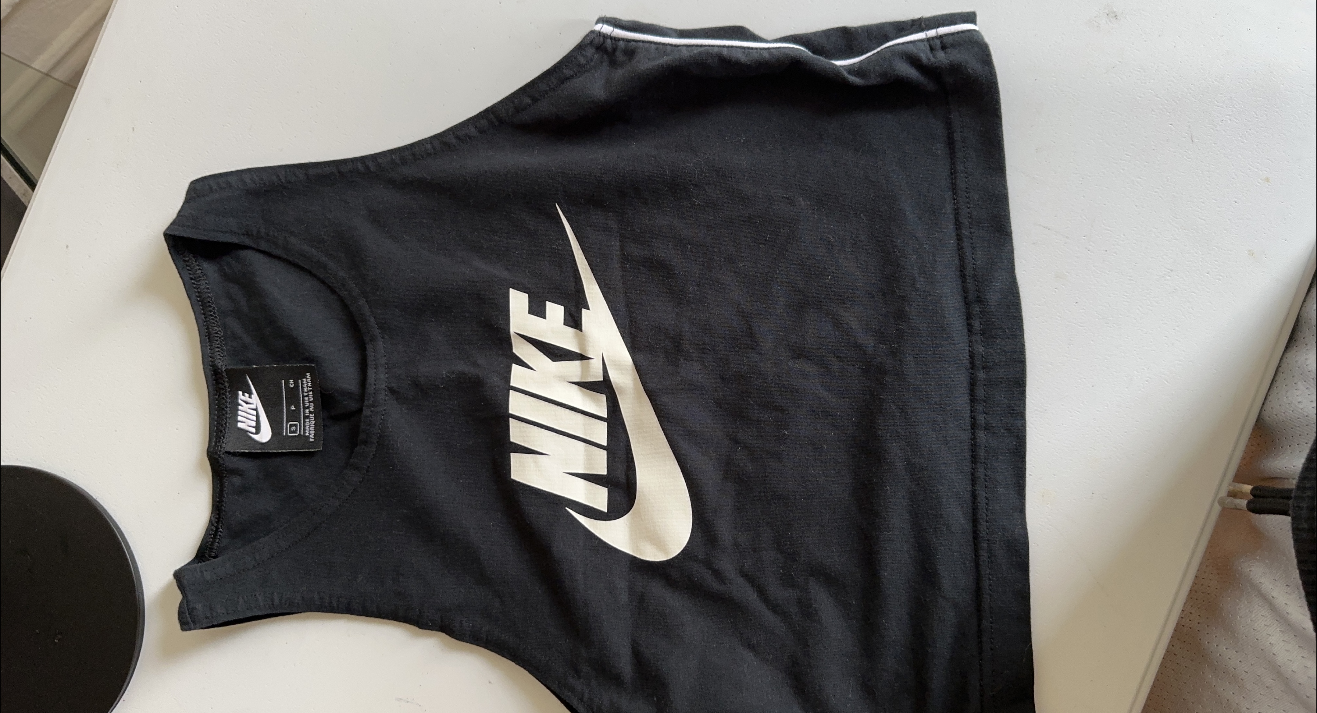 Nike Black Tank Top thumbnail