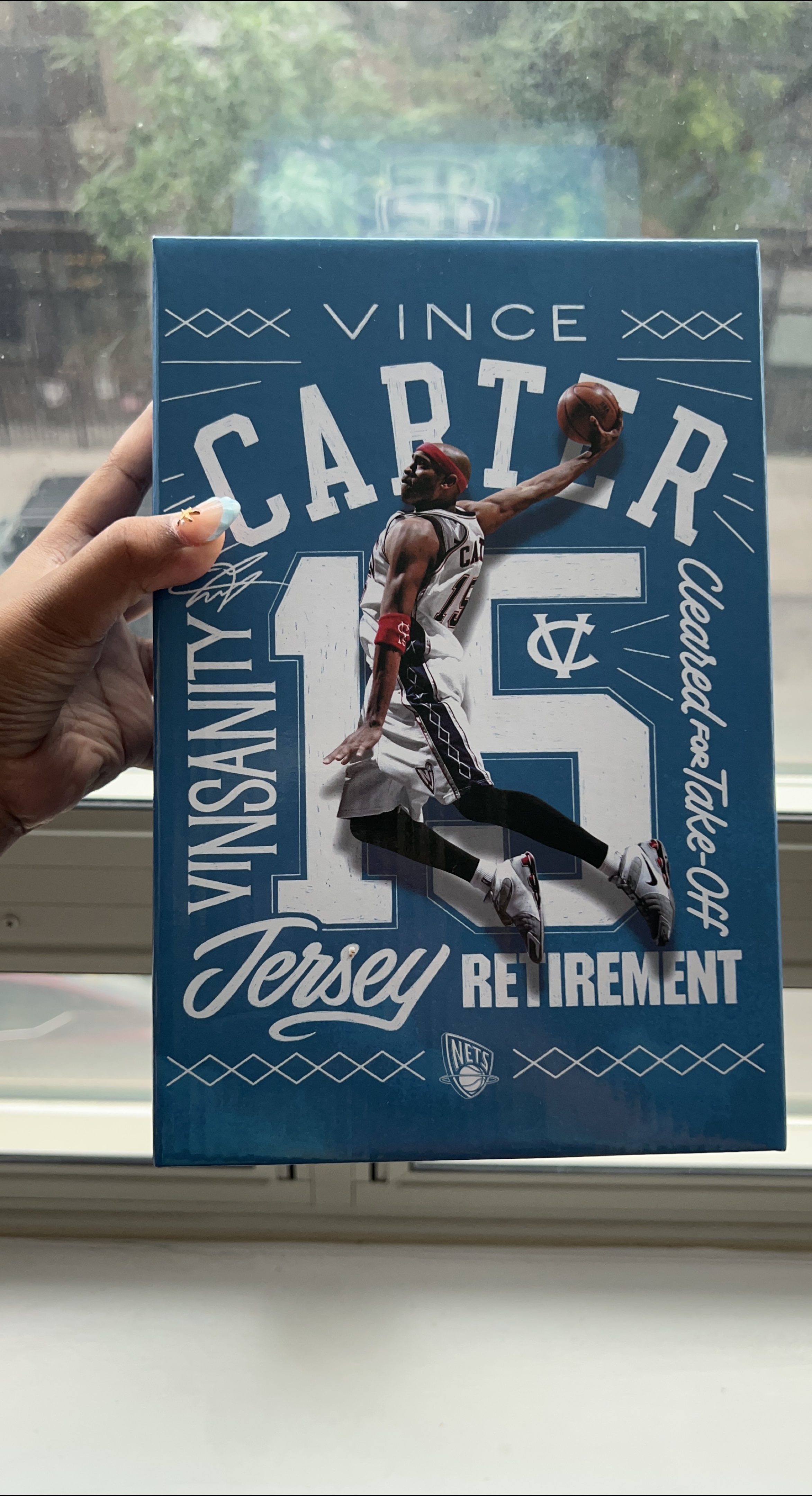 Vince Carter Jersey Retirement bobble head limited editions thumbnail