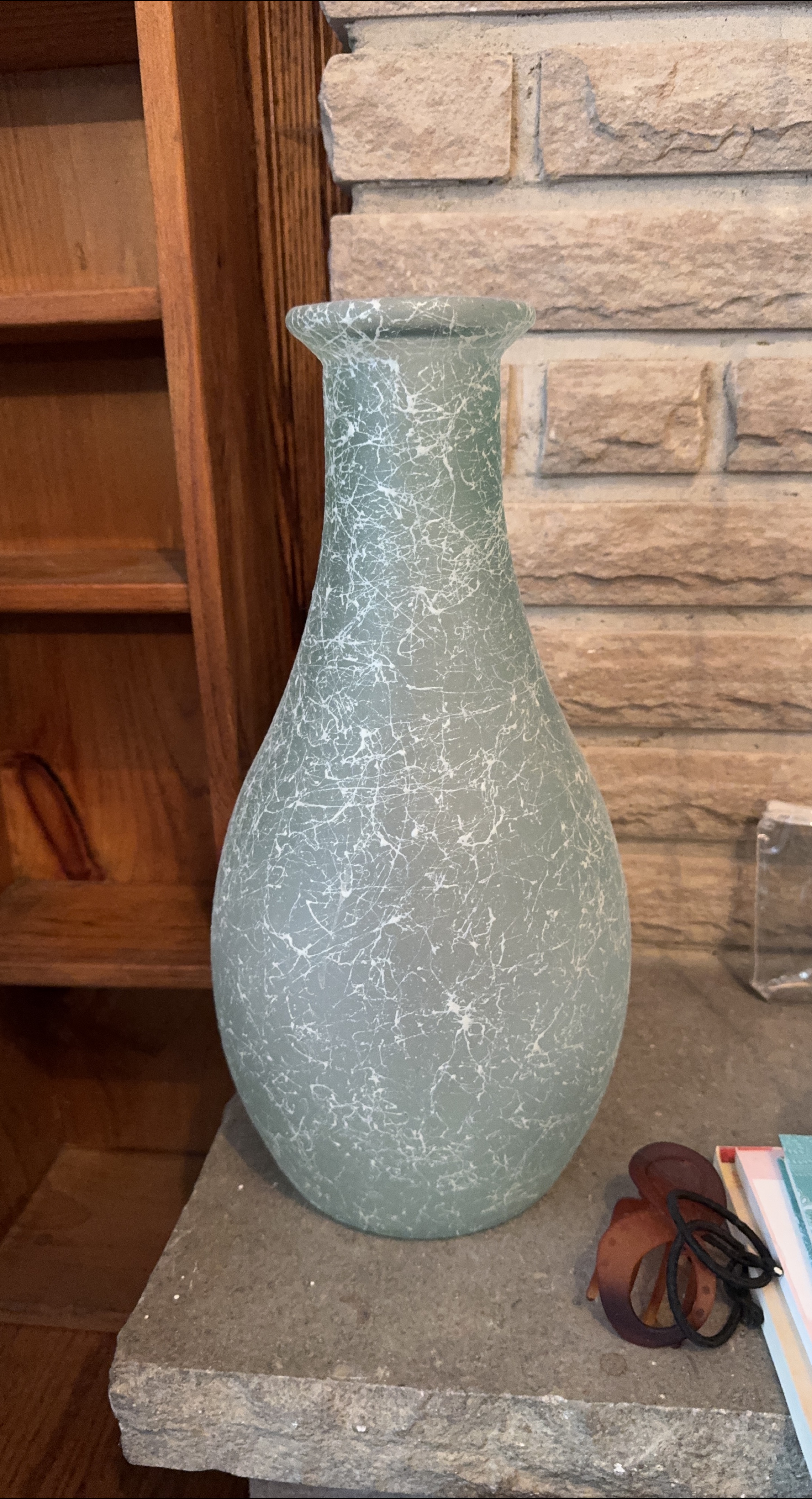 Vintage Glass Vase thumbnail