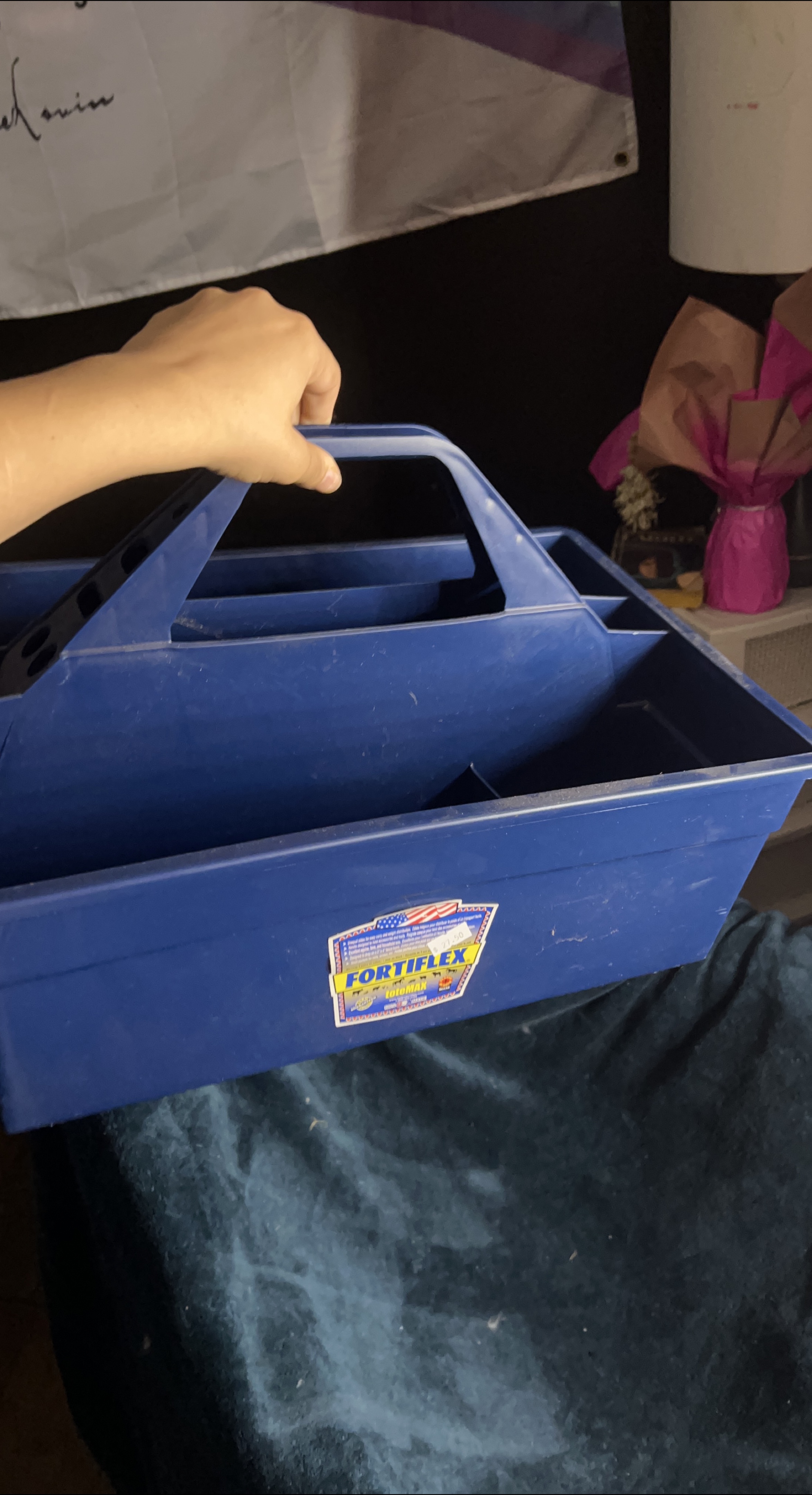 Blue Utility Caddy Organizer thumbnail