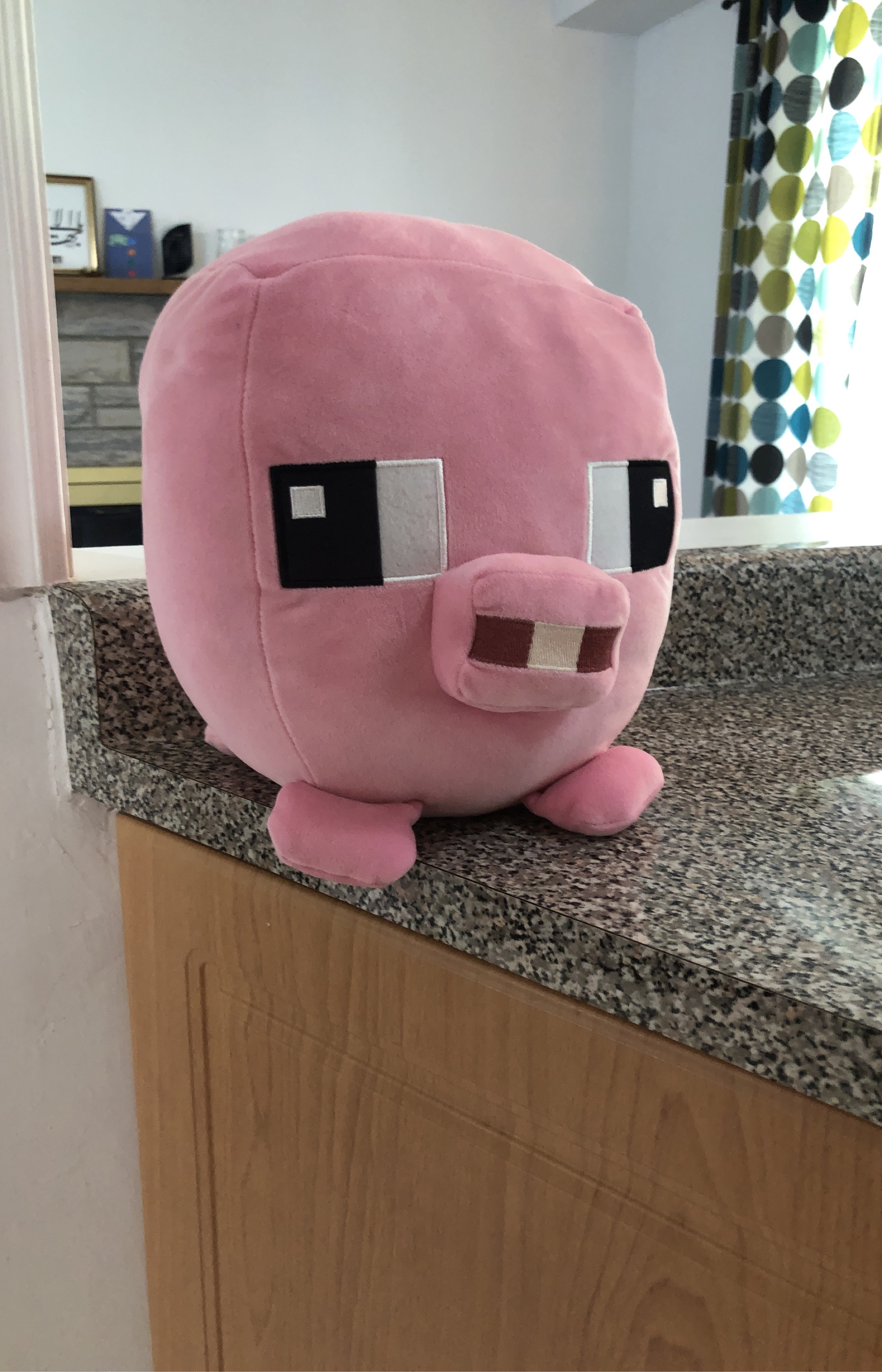 Minecraft Pink Pig Plush thumbnail