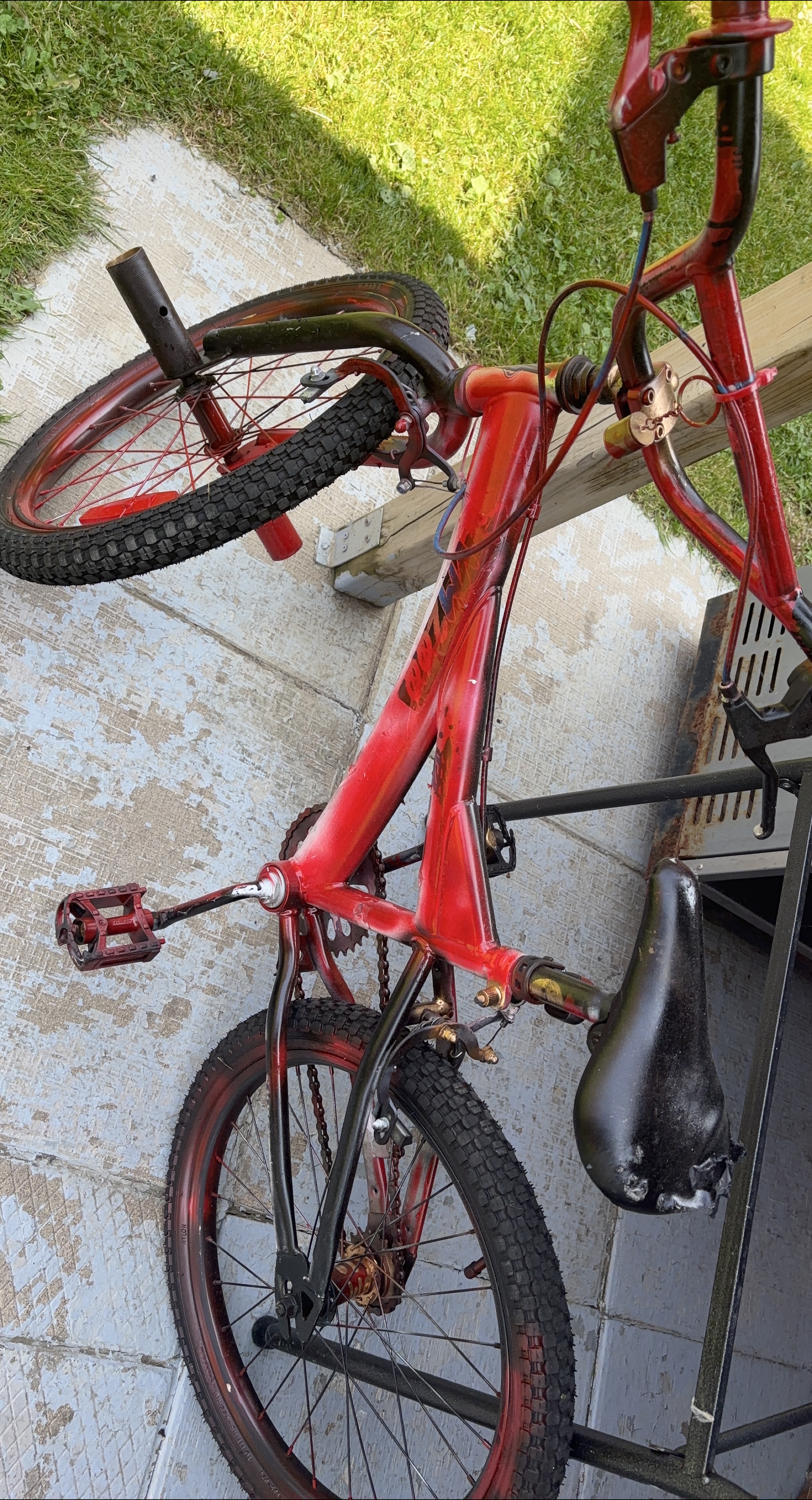 Red BMX Bike thumbnail