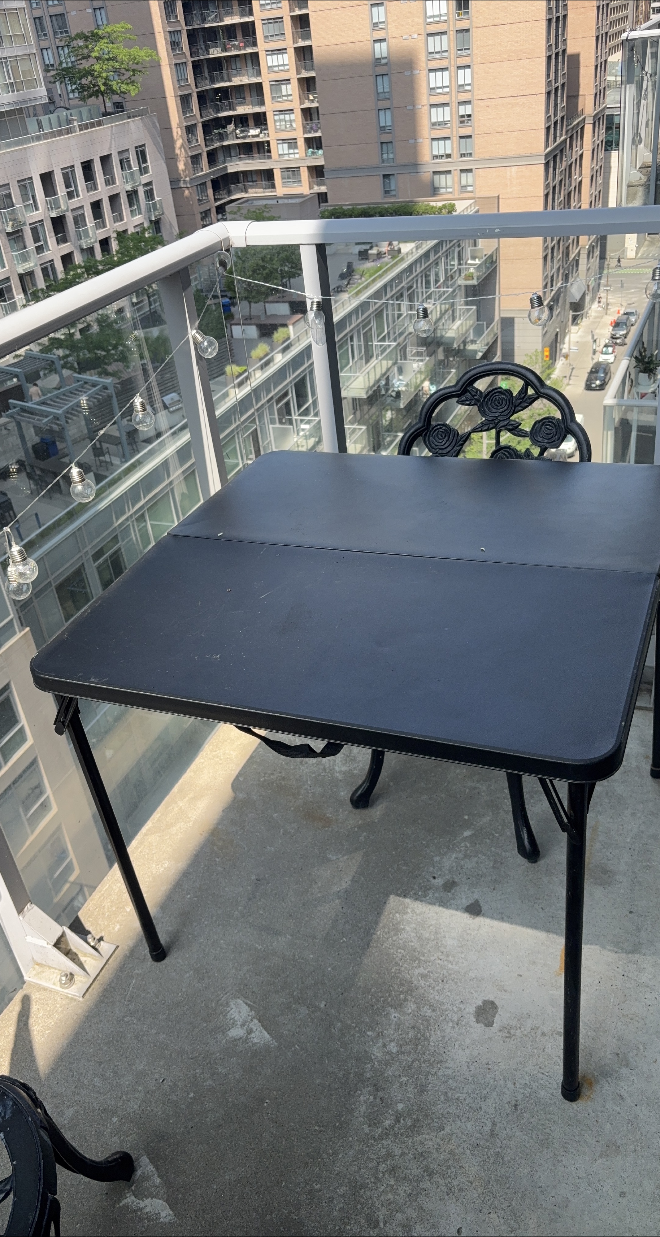 Black Folding Table ❤️ MOVING SALE ❤️ thumbnail