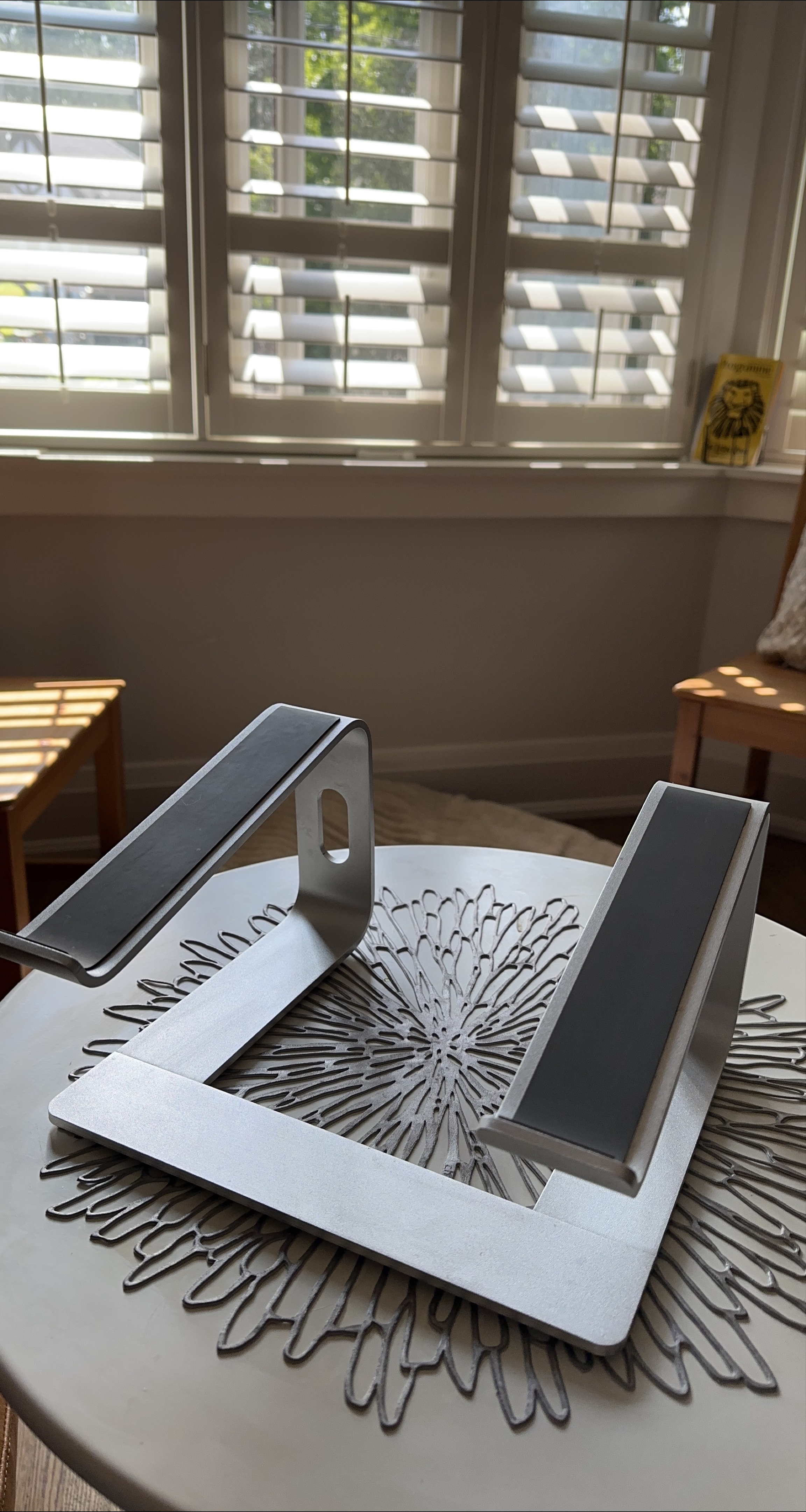 Silver Laptop Stand thumbnail