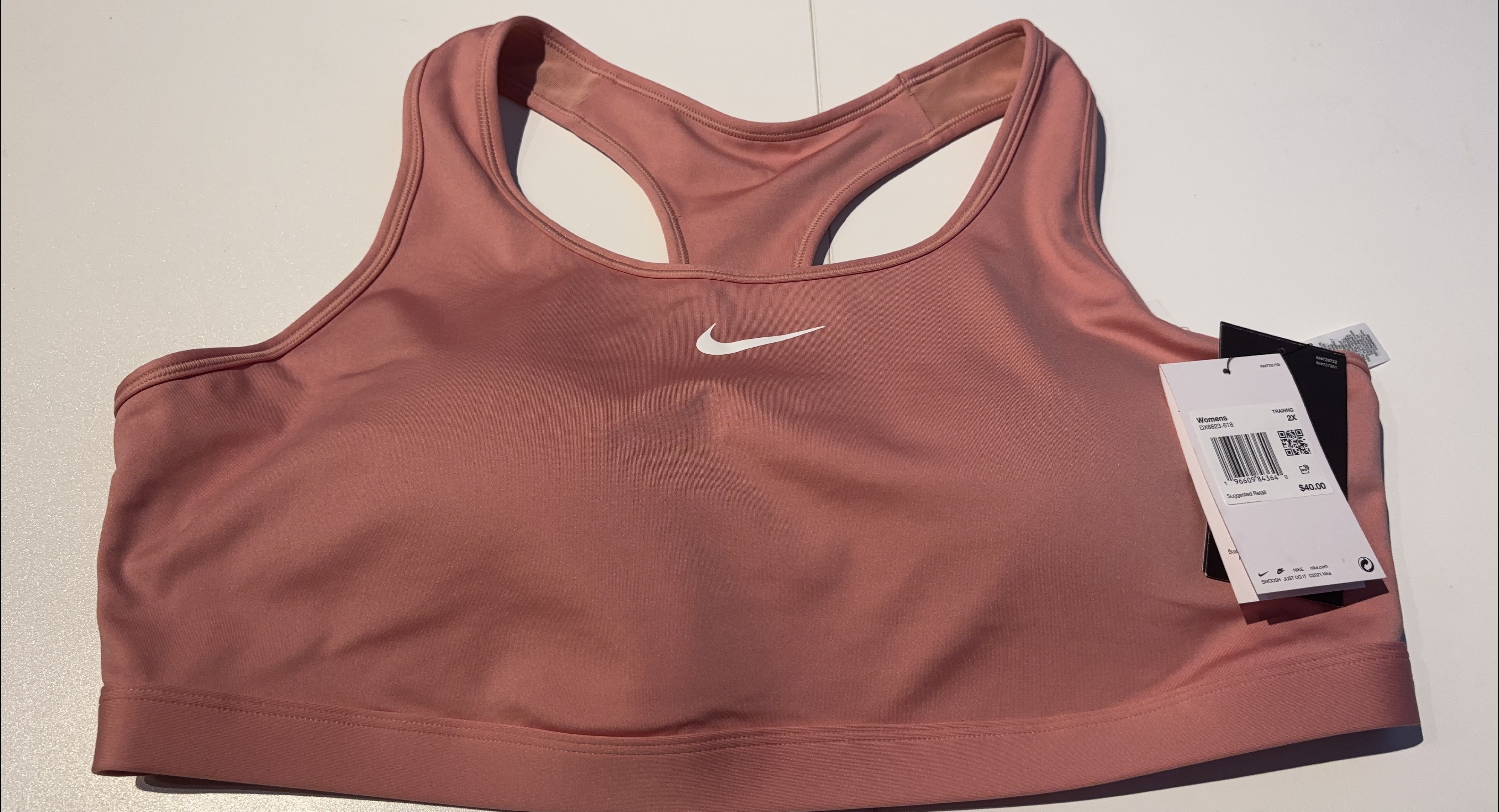 Nike Women's Sports Bra 2X thumbnail