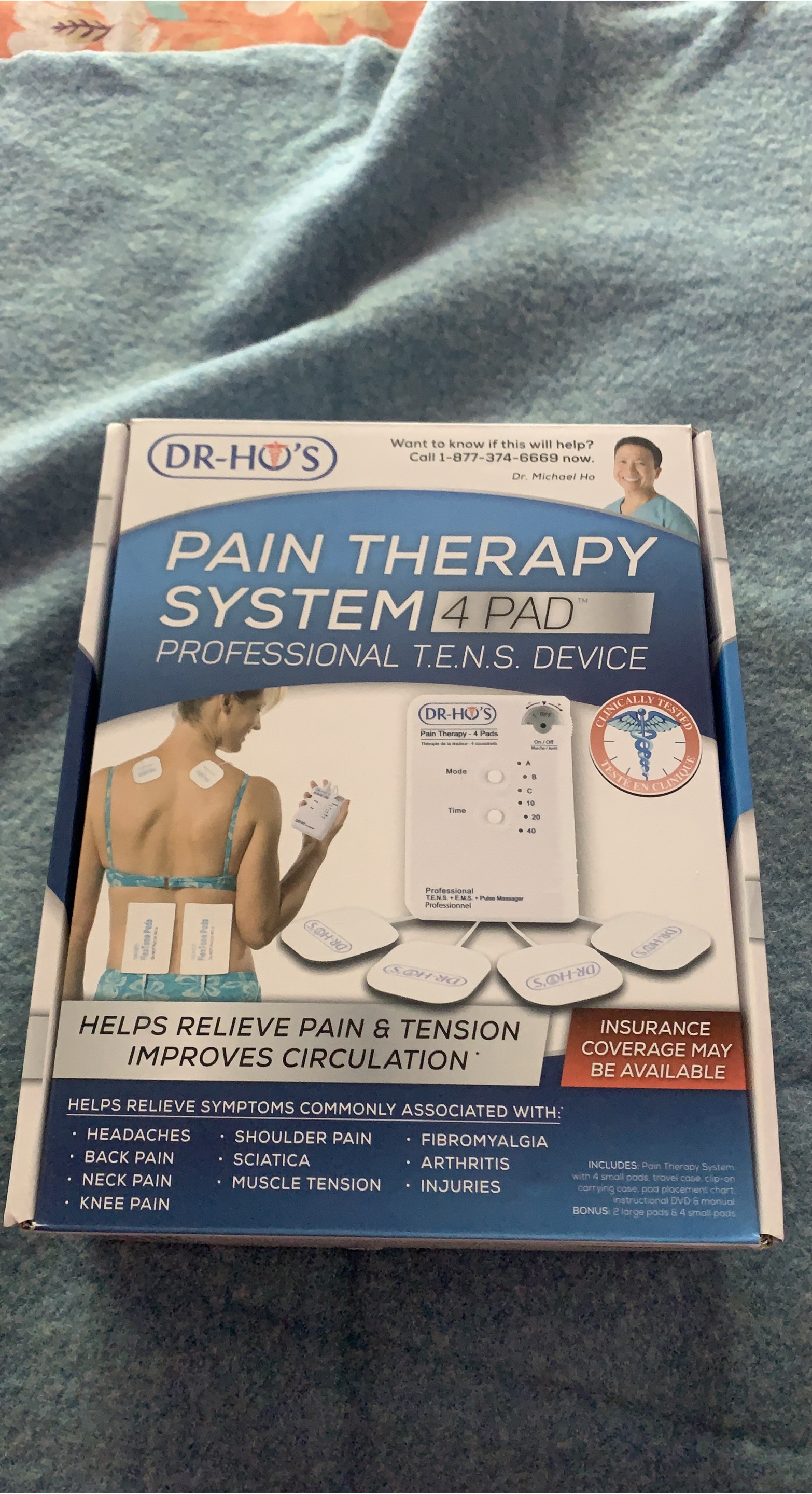 Dr. Ho's Pain Therapy System 4 Pad thumbnail