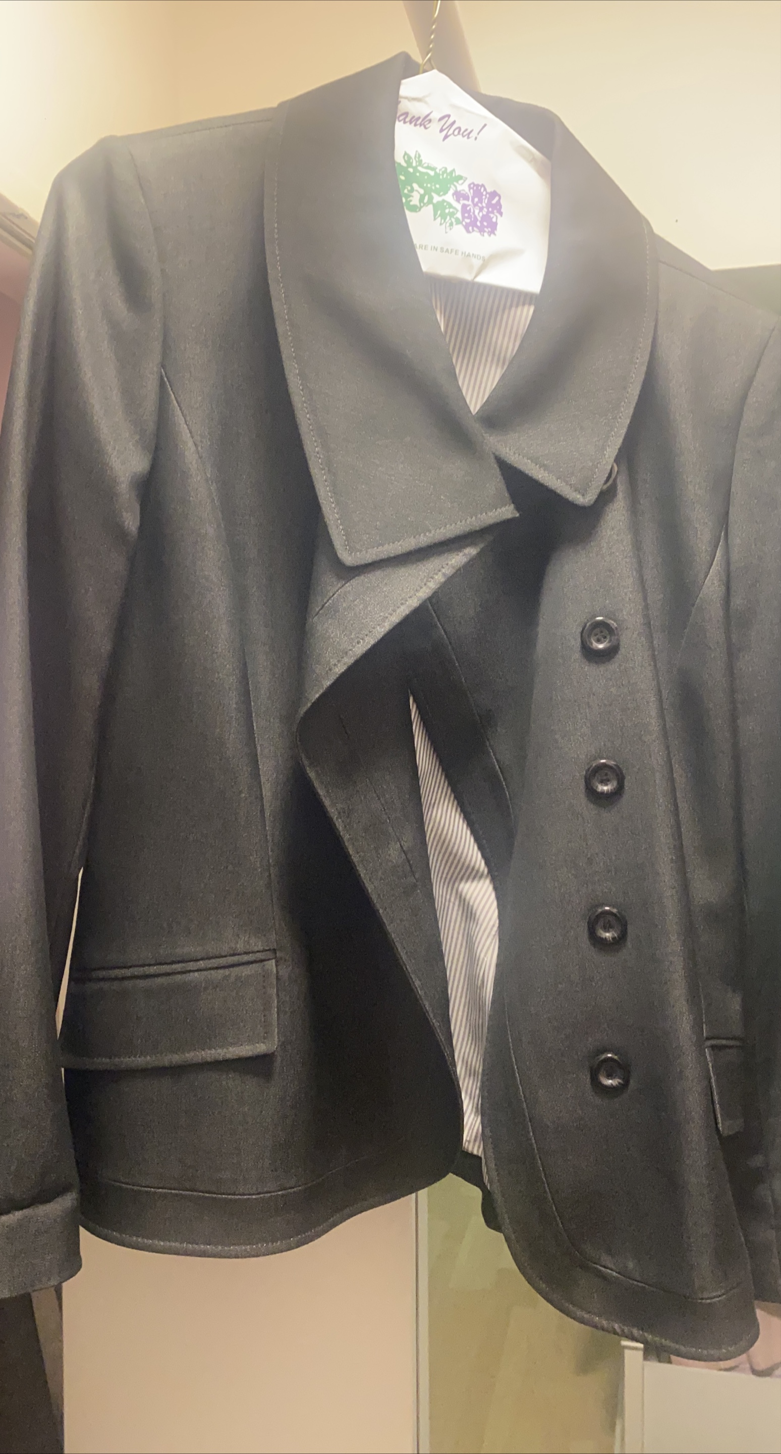 Tahari Black Blazer Jacket thumbnail