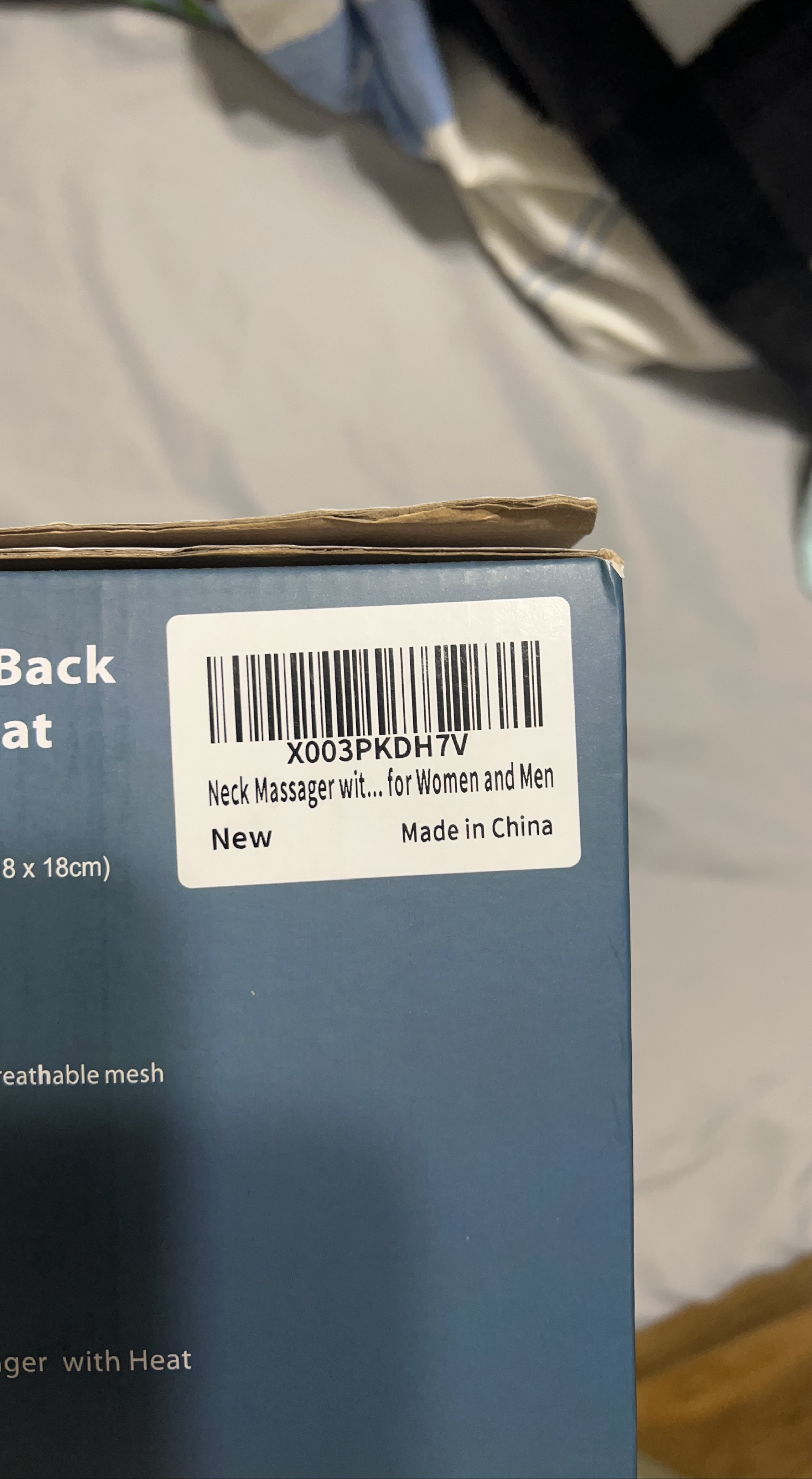 Shiatsu Neck and back Massager with heat thumbnail
