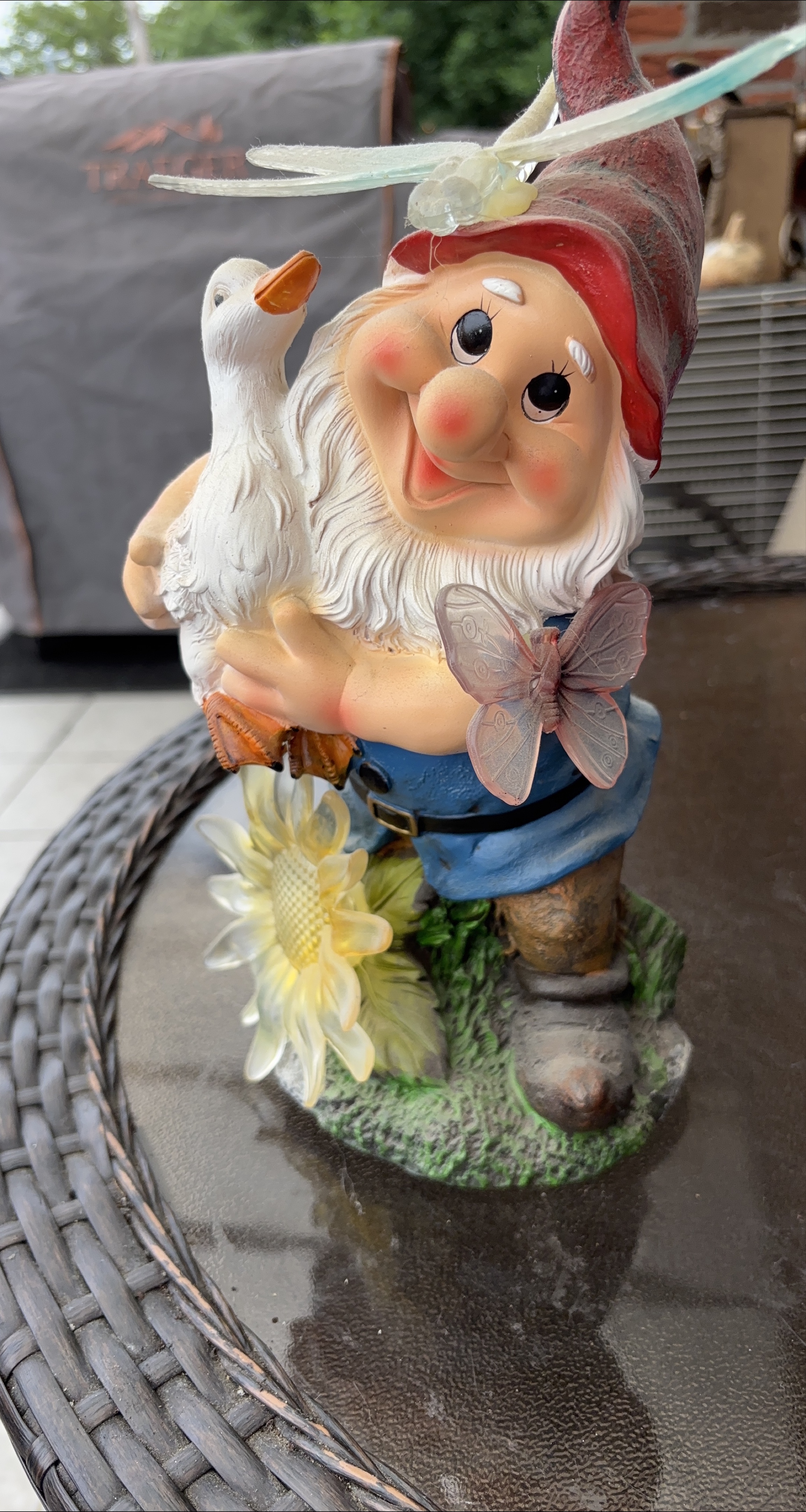 Charming Garden Gnome Figurine thumbnail