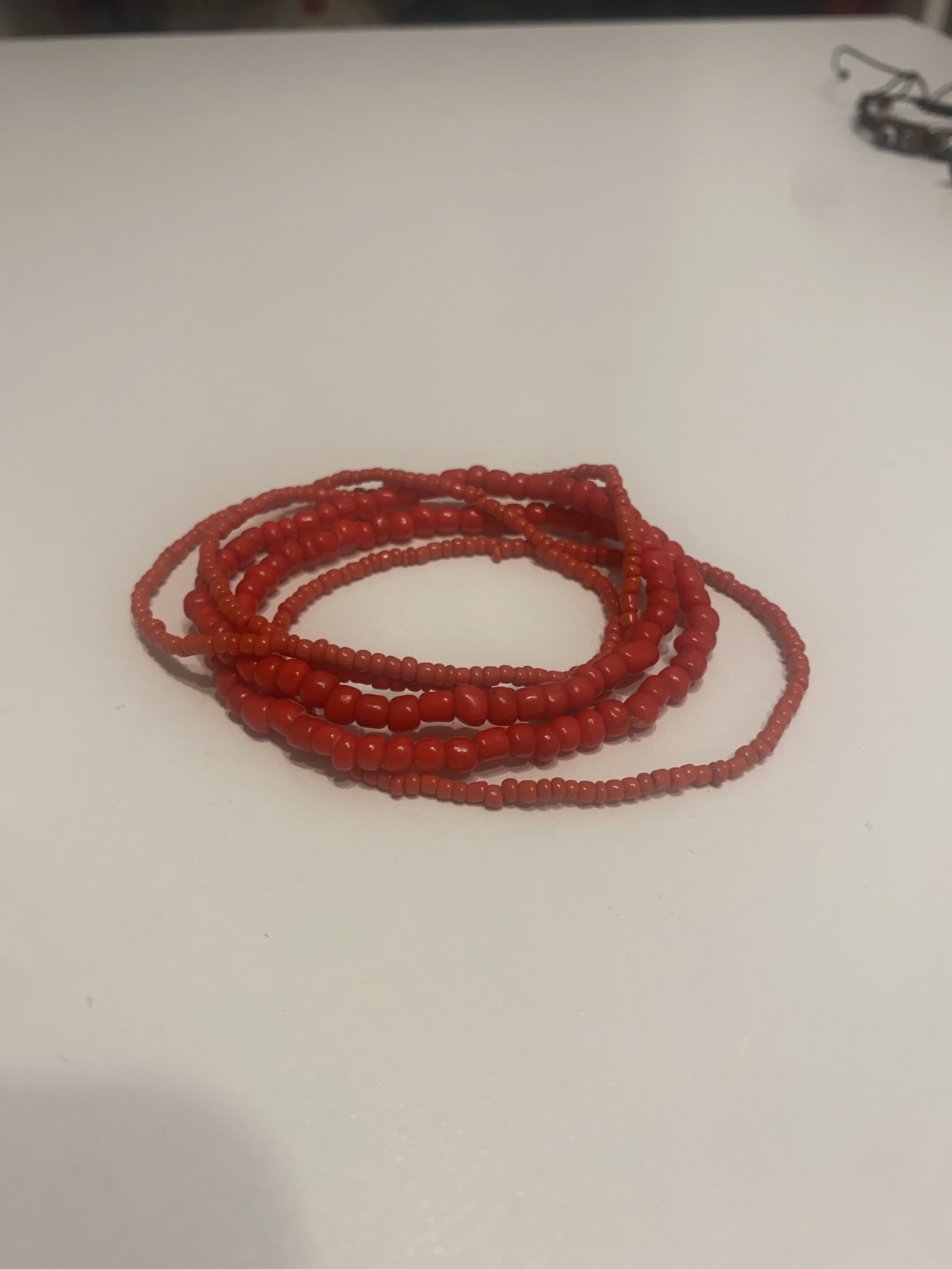 Red Beaded Bracelet Bundle thumbnail