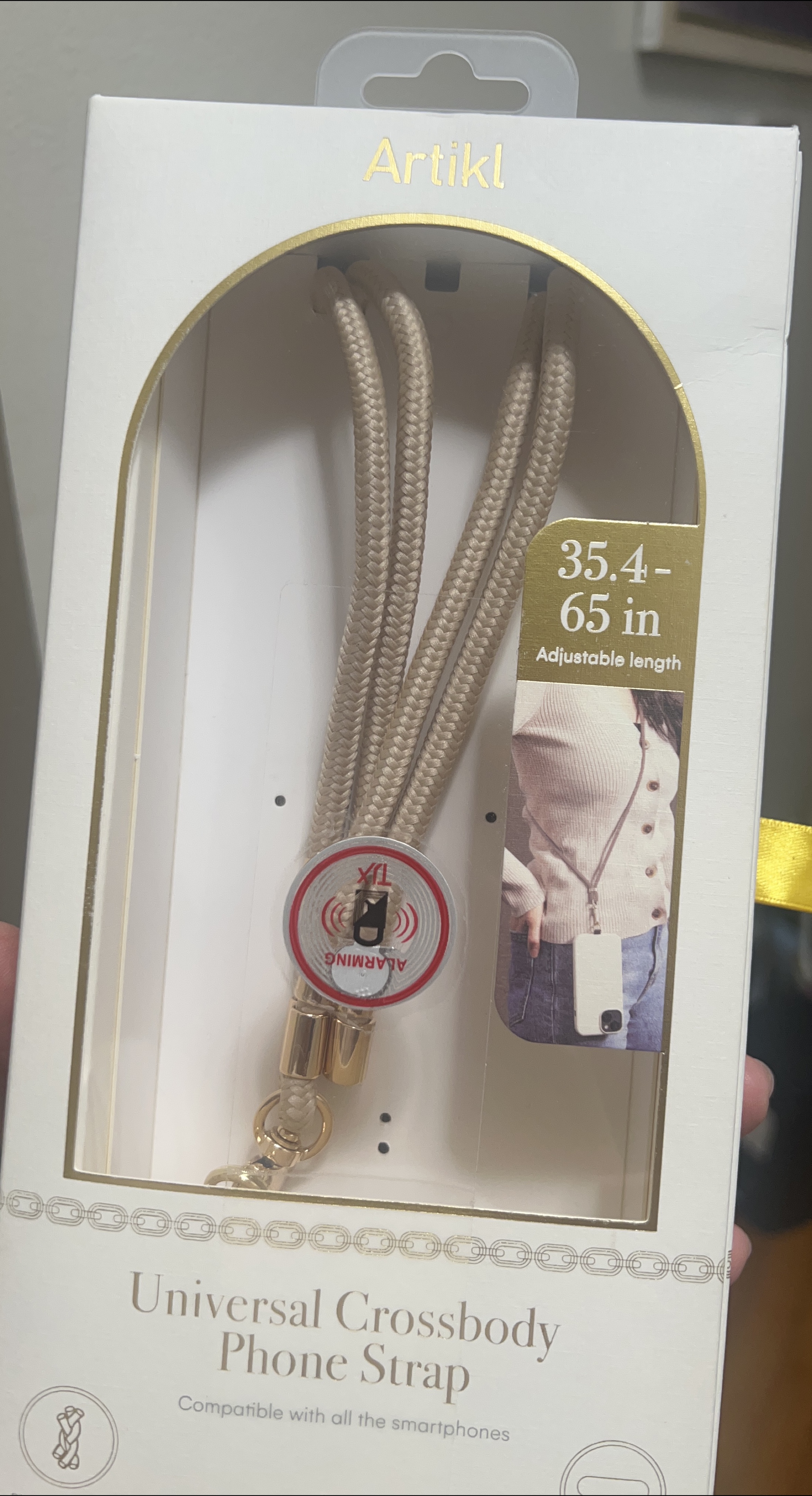 Artikl Universal Crossbody Phone Strap - Adjustable 35.4-65 in
