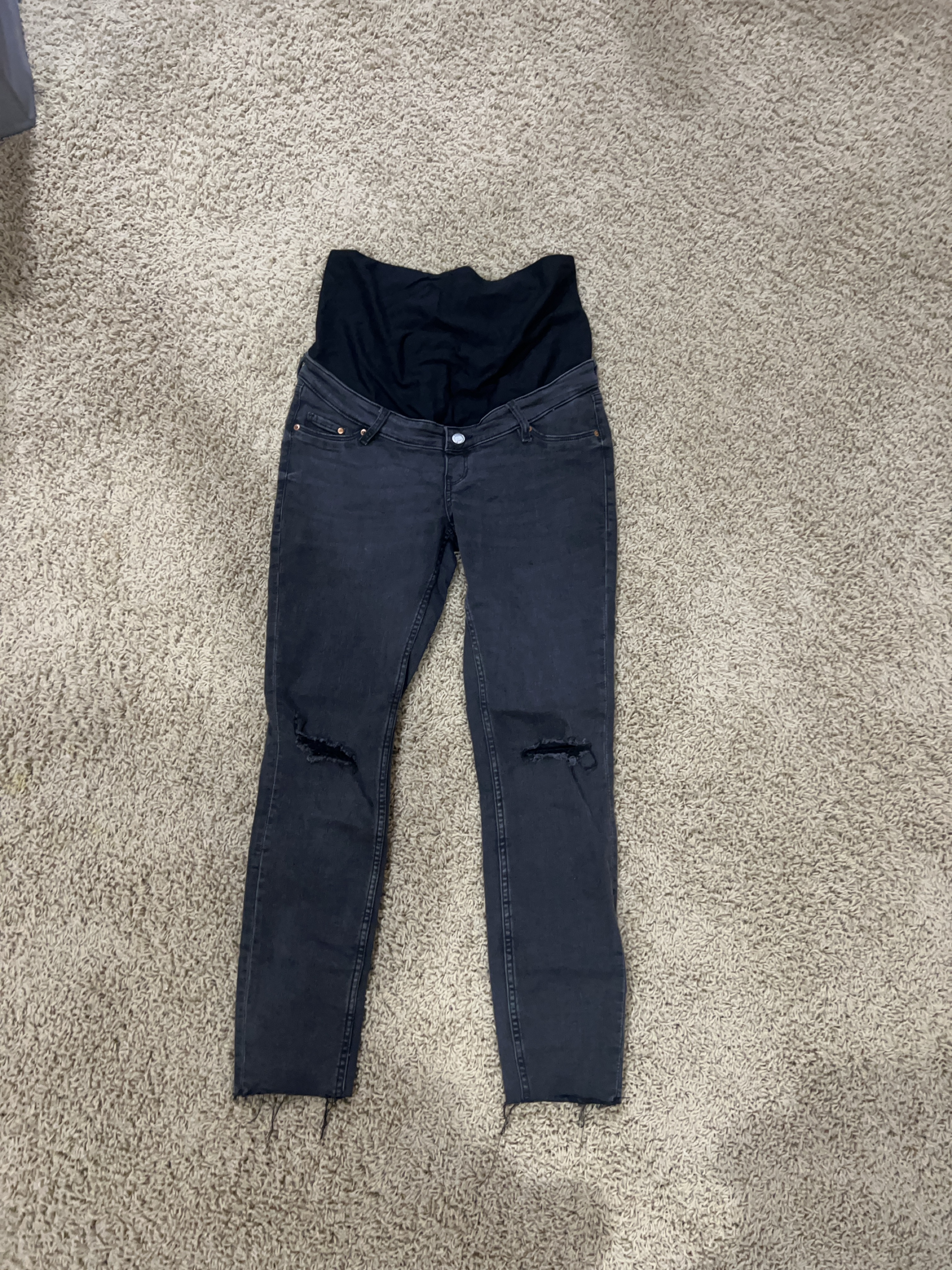 🥕Black Maternity Jeans