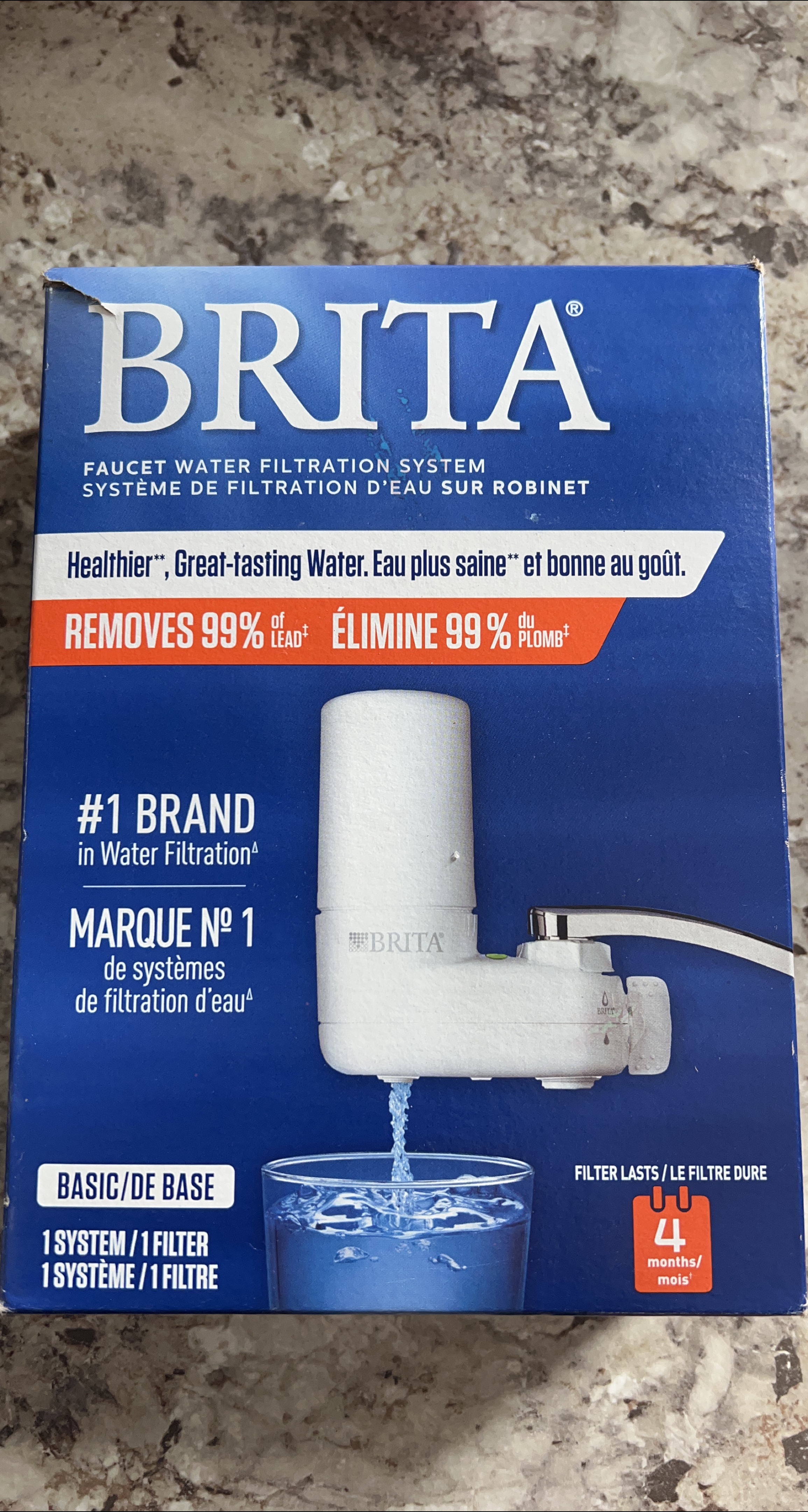 Brita Faucet Water Filtration System
